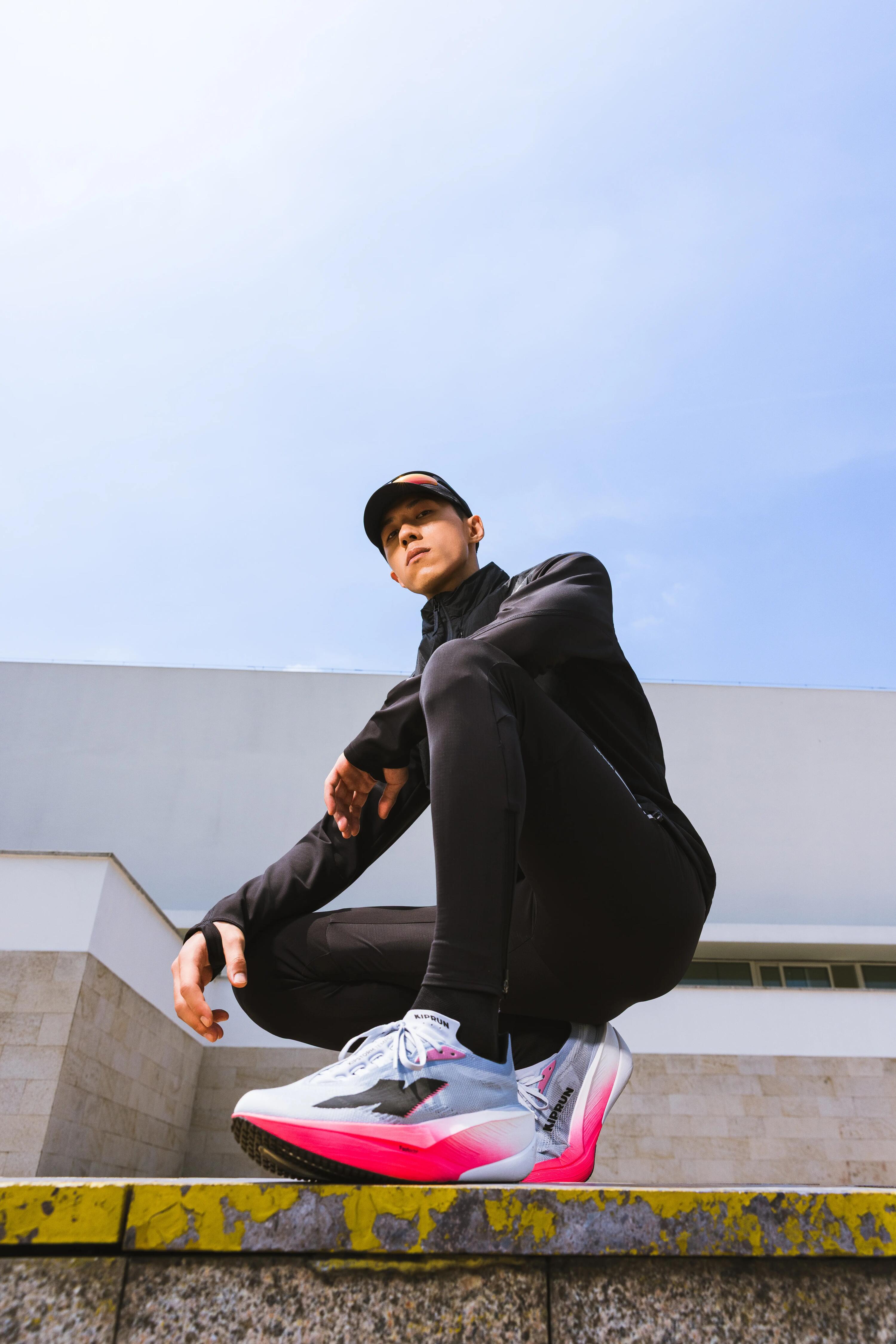 Pánská hřejivá prodyšná běžecká bunda Run Flow 10/11