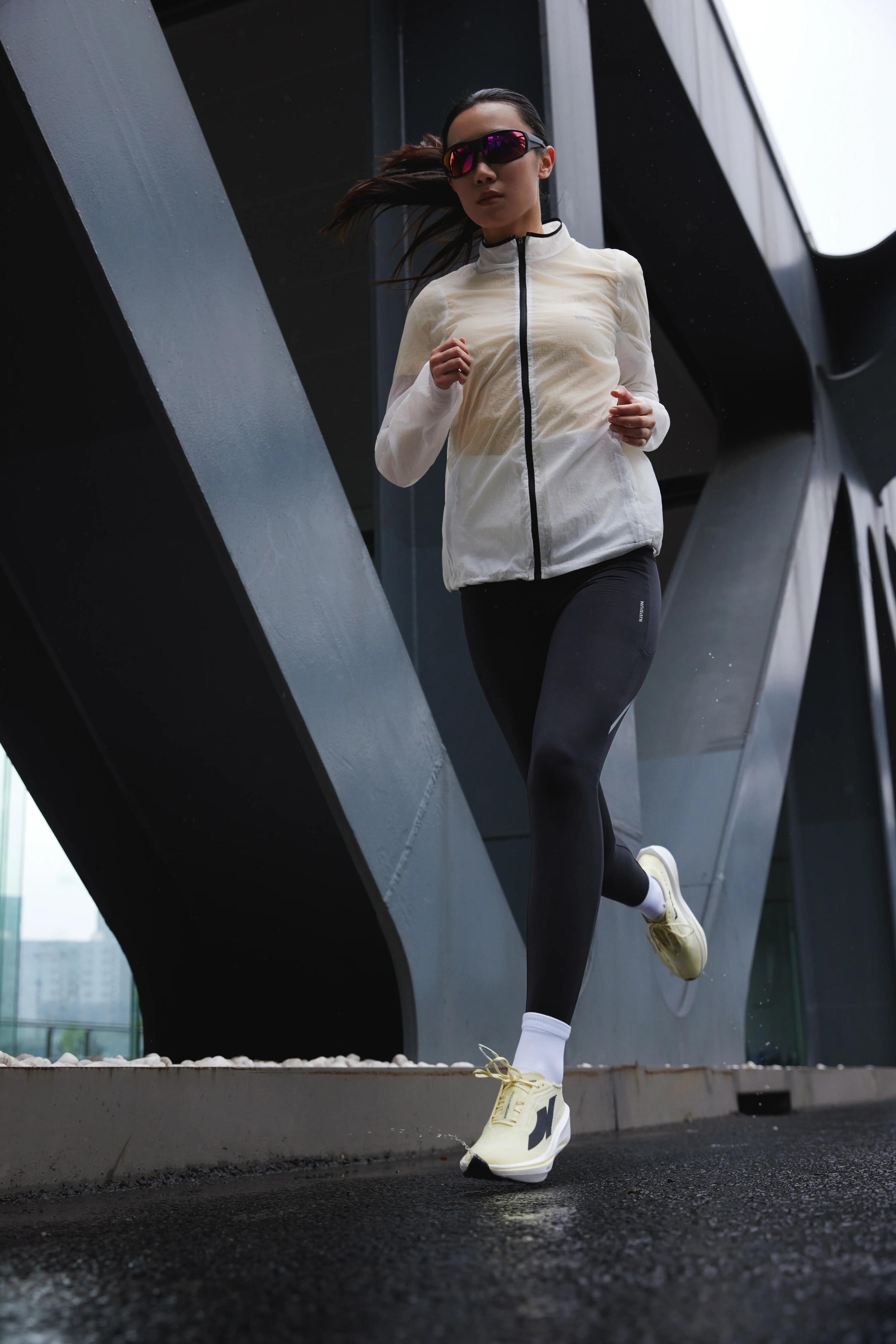 Scarpe running donna KIPSTORM INTERVAL bianche 3/10