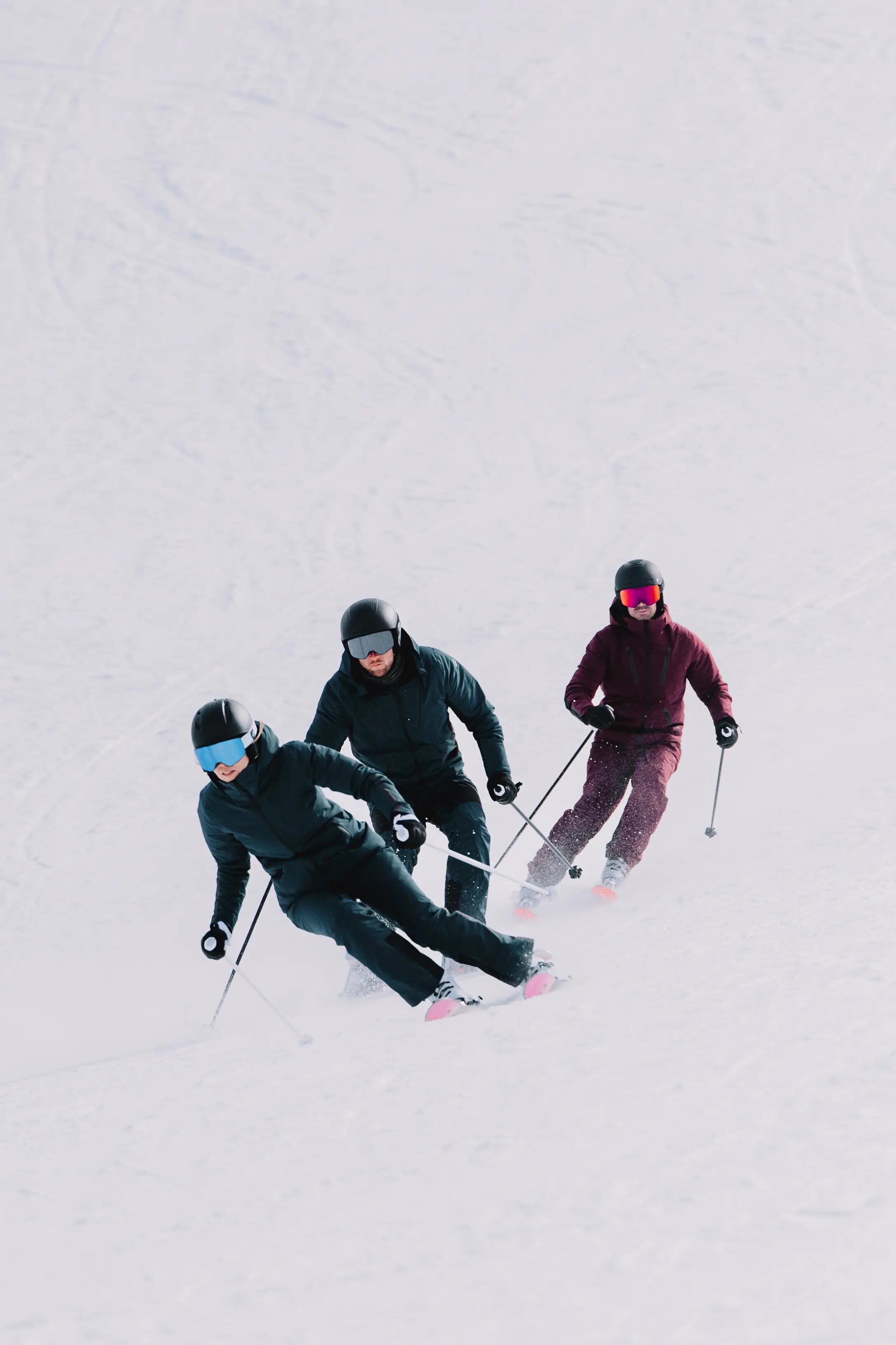Calças Impermeáveis de Ski Homem SKP 900 Bordô 23/23