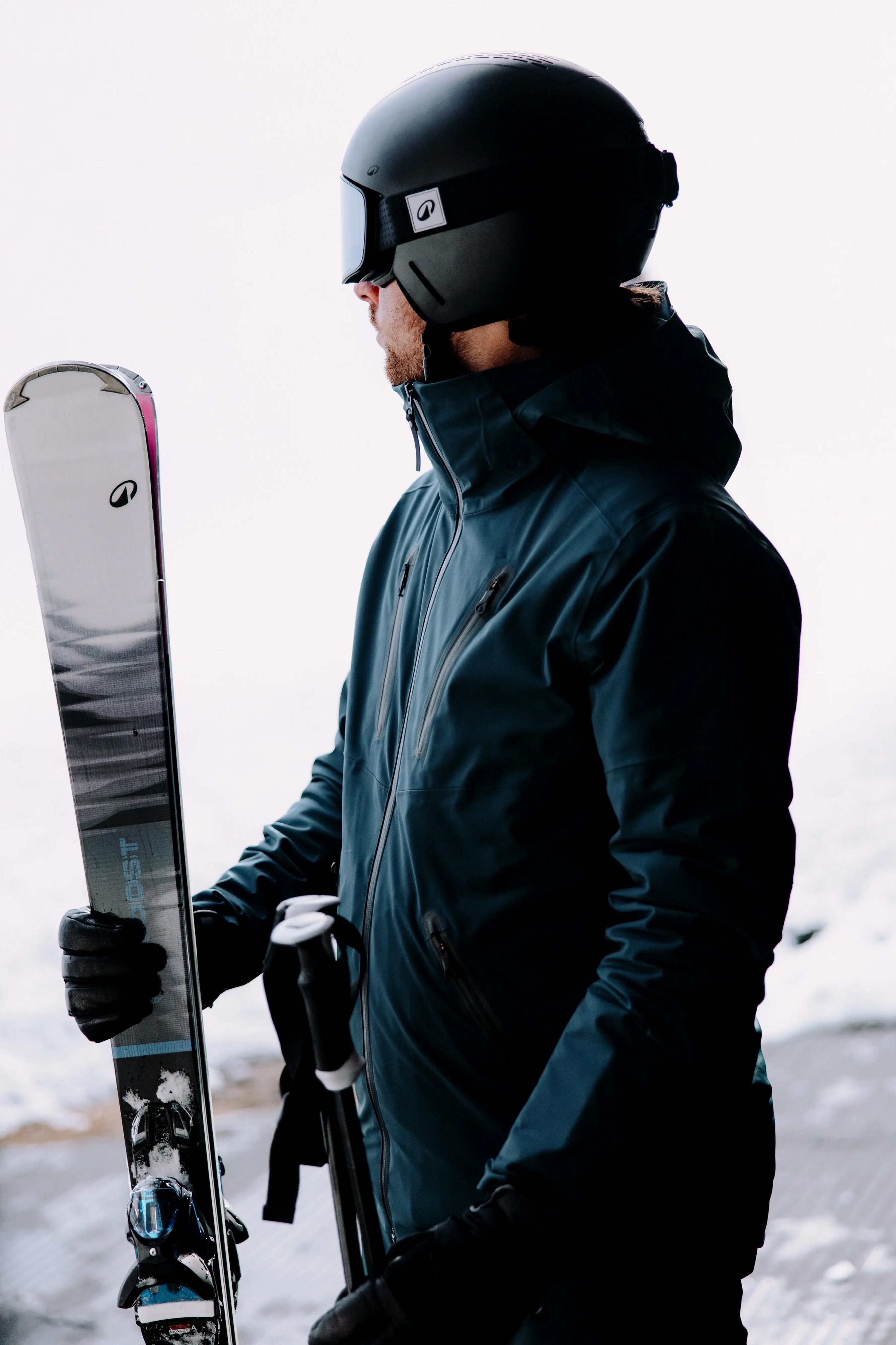 Skihelm PST 500 Visor+ zwart 15/18