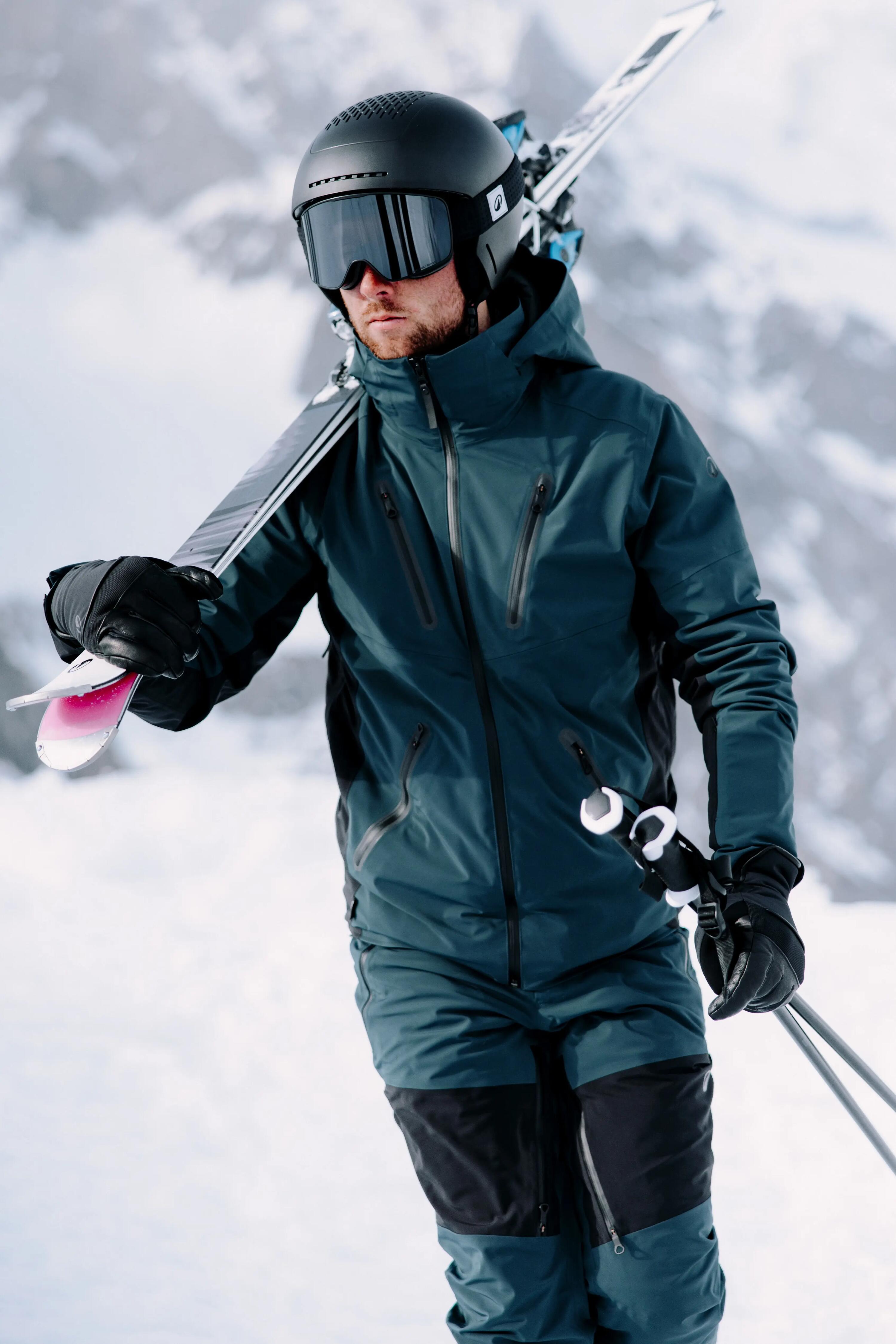 Skihelm PST 500 Visor+ zwart 16/18