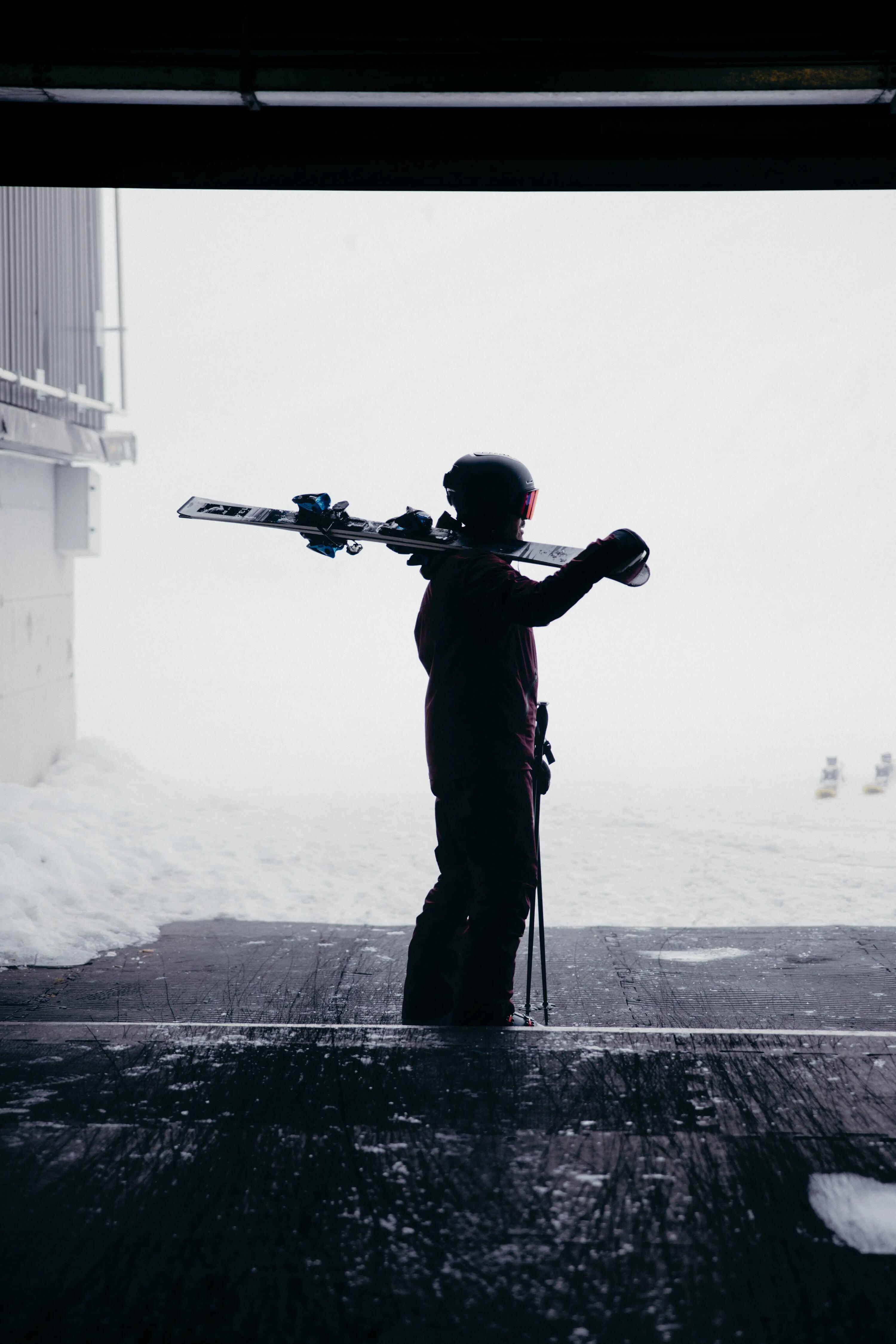 Calças Impermeáveis de Ski Homem SKP 900 Bordô 16/23