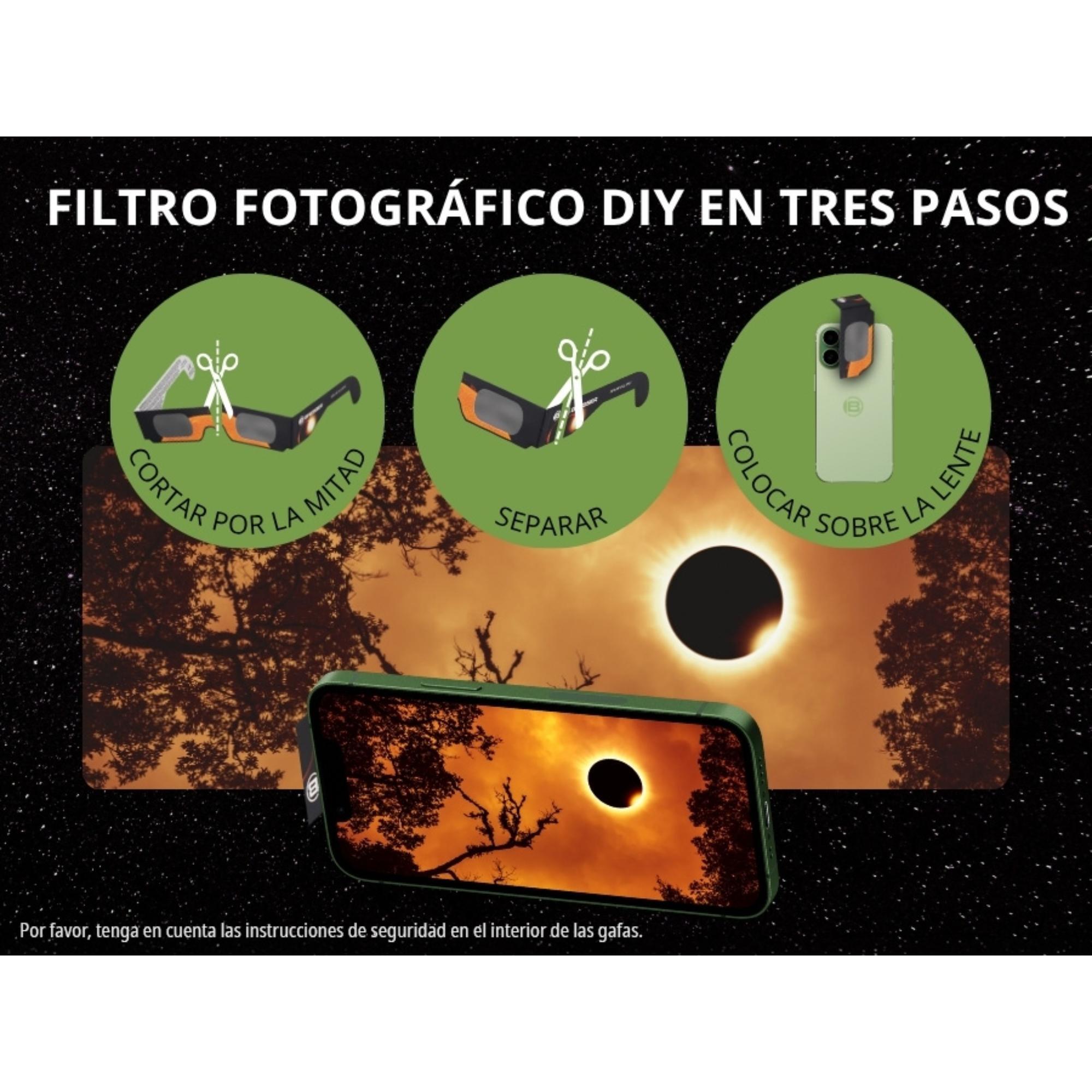 Prismático + gafas y guía Kit Astronomía - CD 5/6