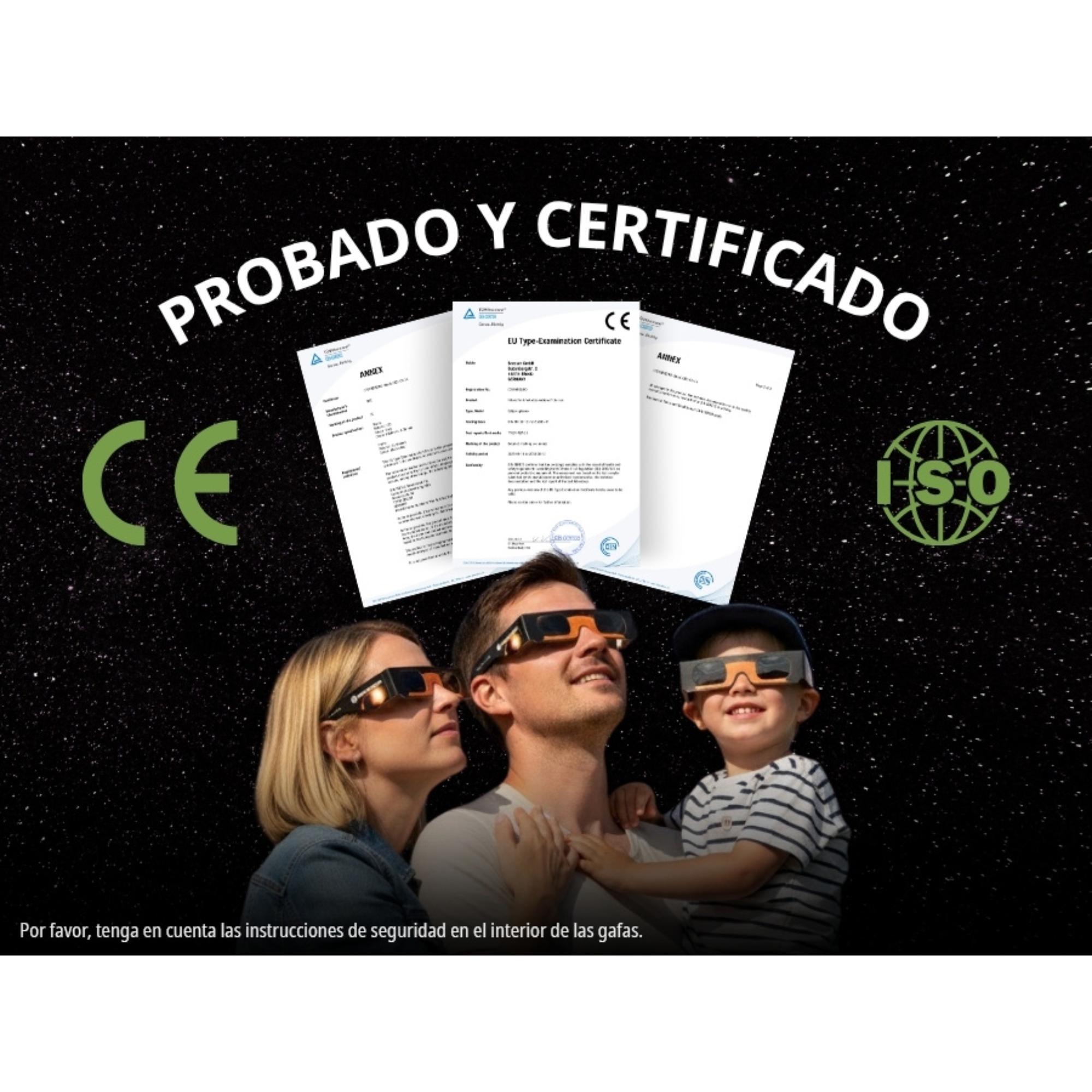 Prismático + gafas y guía Kit Astronomía - CD 4/6