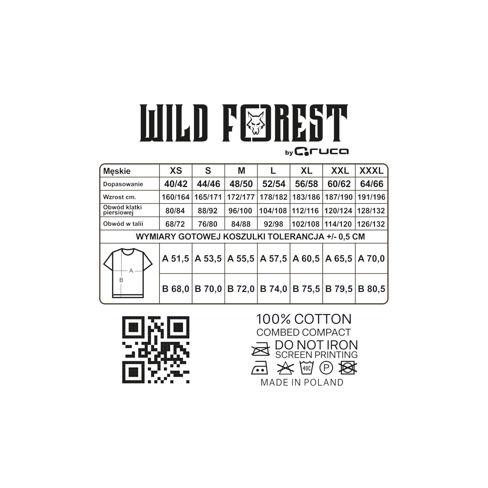 T-Shirt Wild forest Moonlight GRUCA 6/6