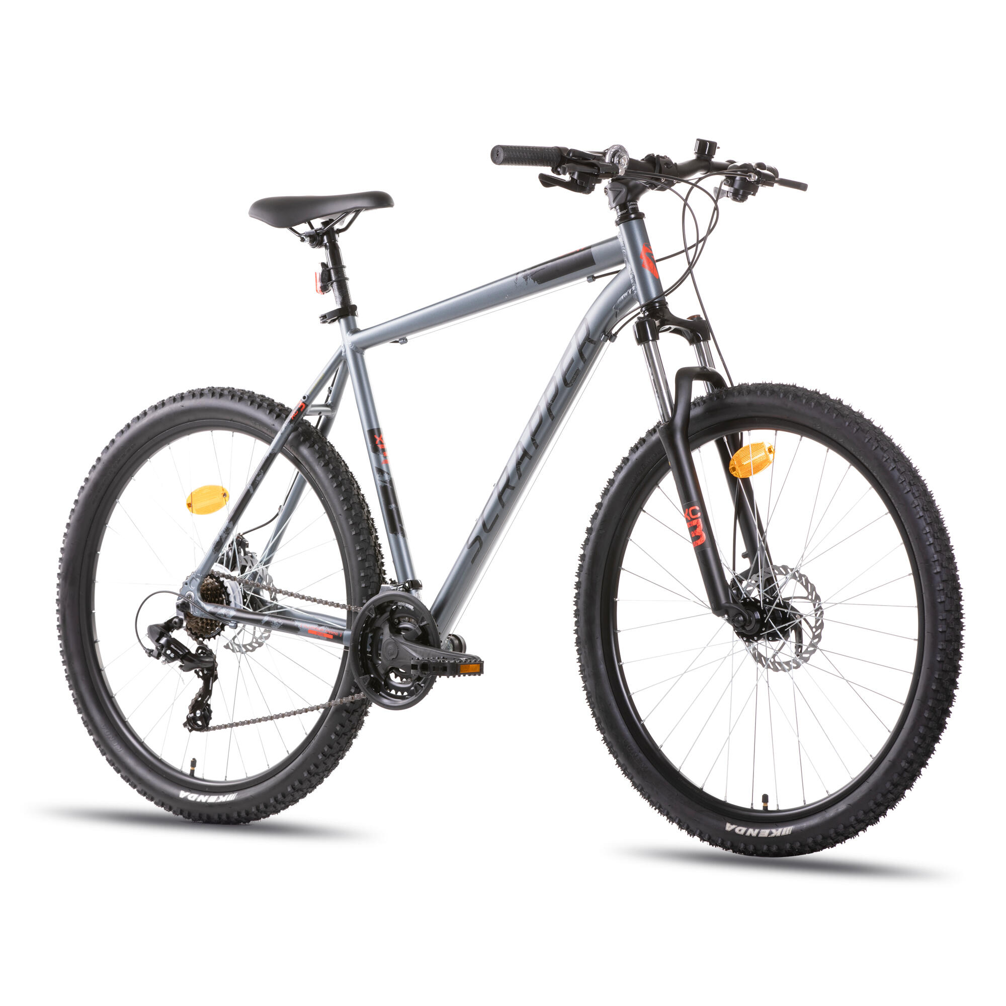 Bici MTB Scrapper 27,5" grigia 2/3