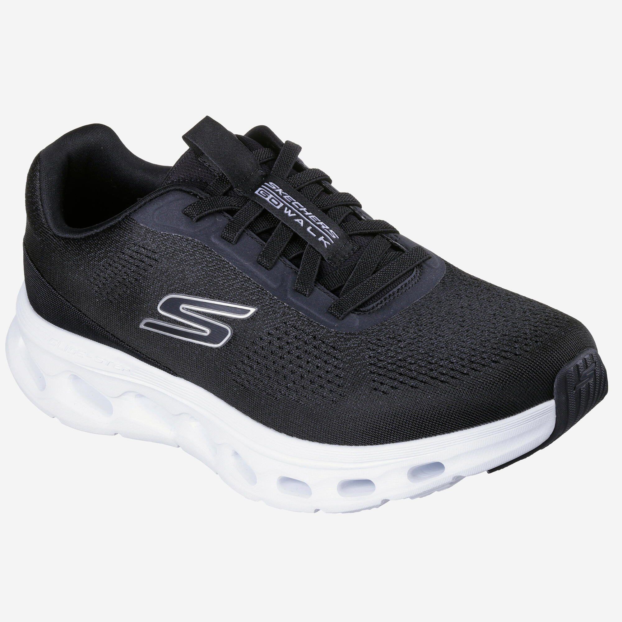 Baskets homme, Skechers Go Walk Glide 2.0, noir, blanc 2/4