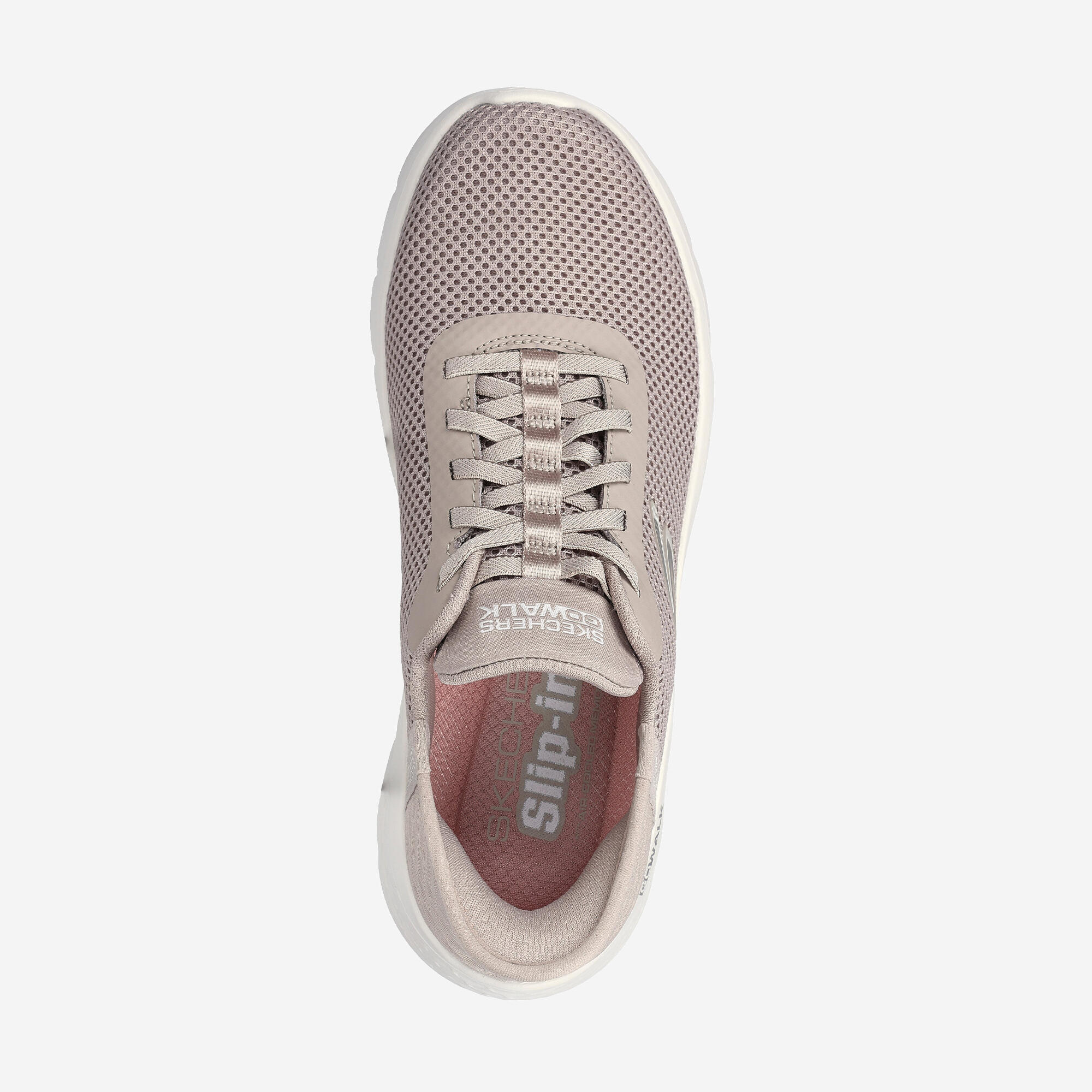 Baskets Skechers Go Walk Slip In, femme,  rose 4/4