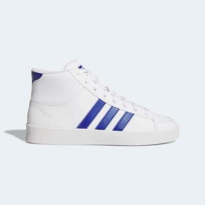 Sneakers jump hook voor heren wit en blauw