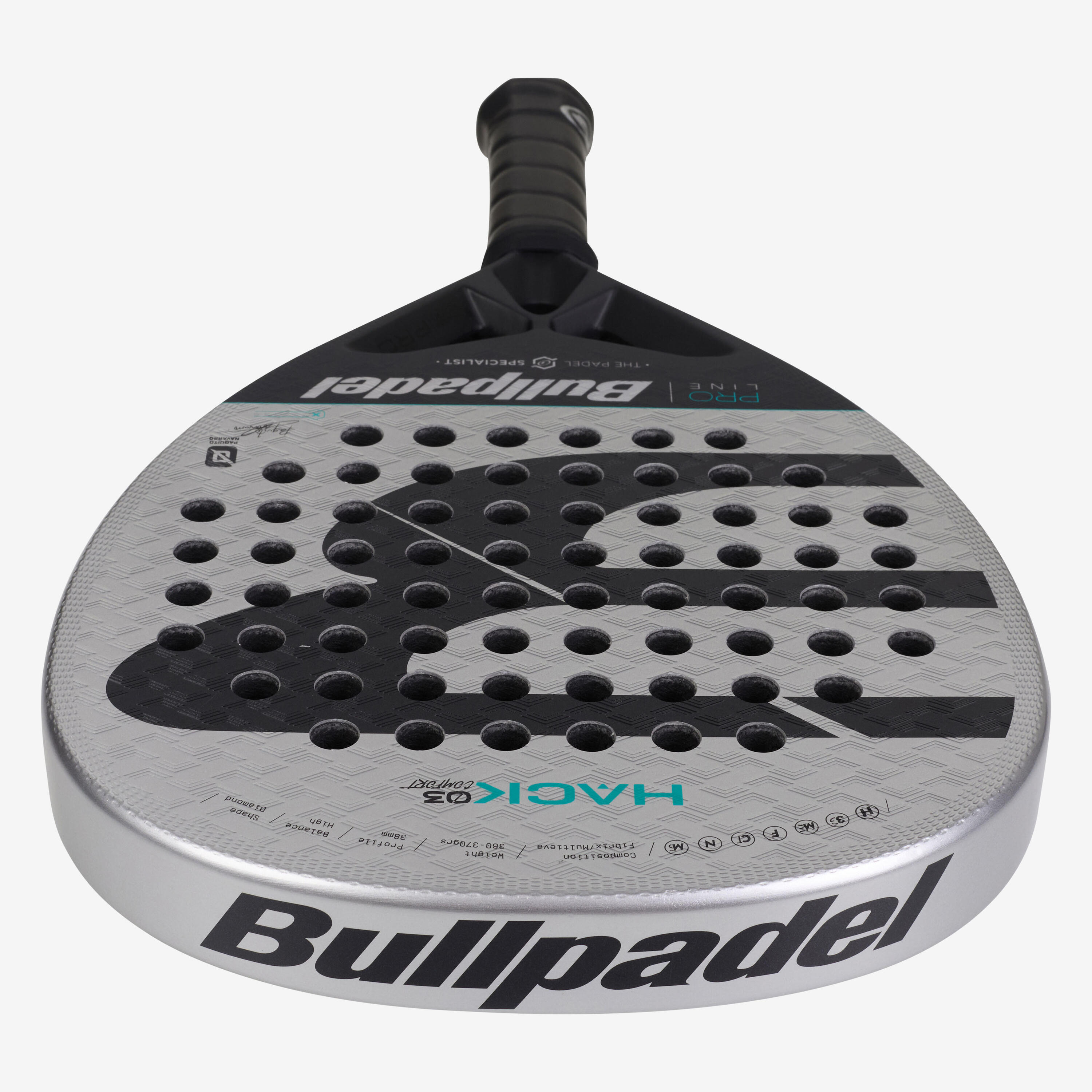 Raquette de padel Adulte - Bullpadel Hack 03 Comfort 26 2/4
