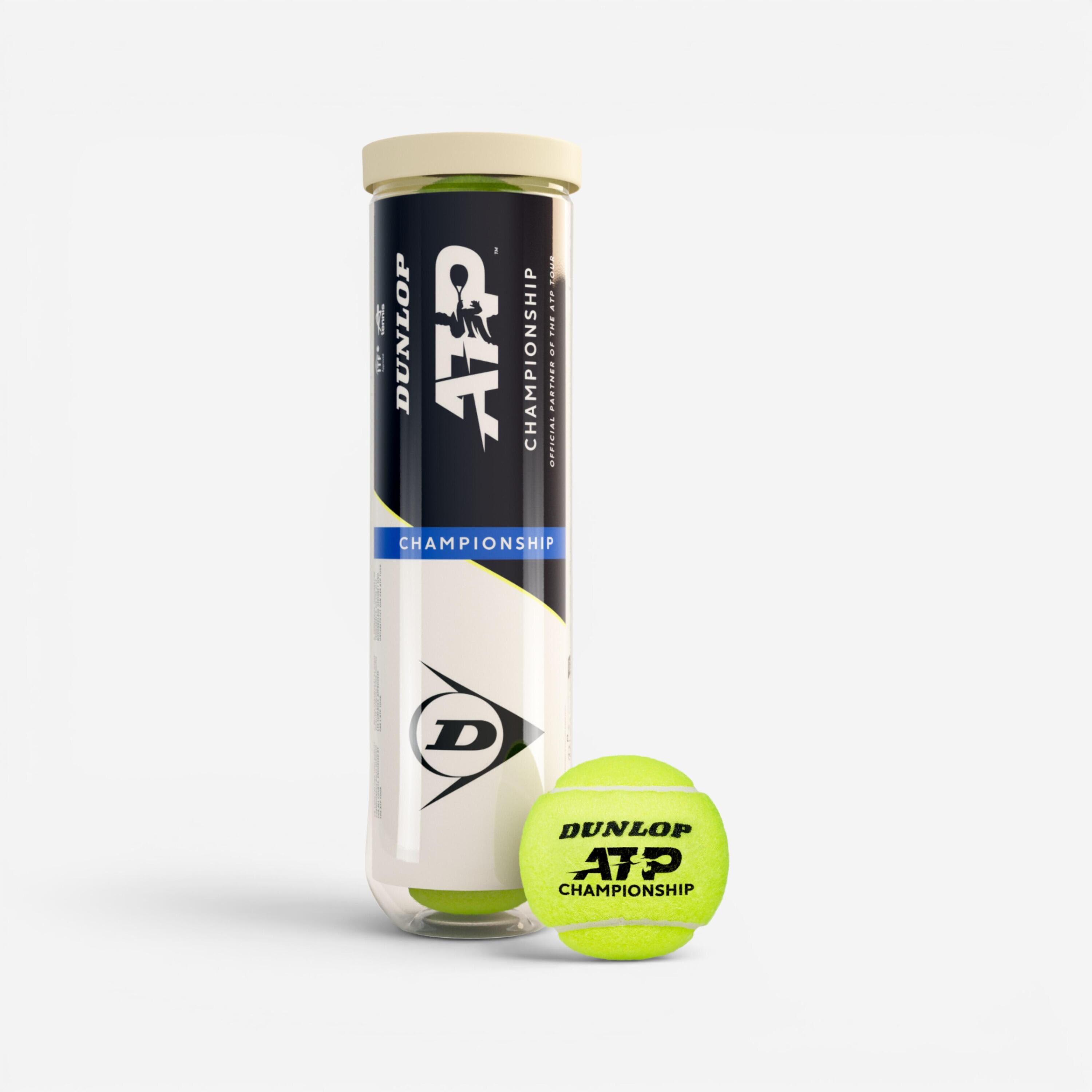 Balles de tennis intermédiaires, Dunlop ATP championship bipack 2/3