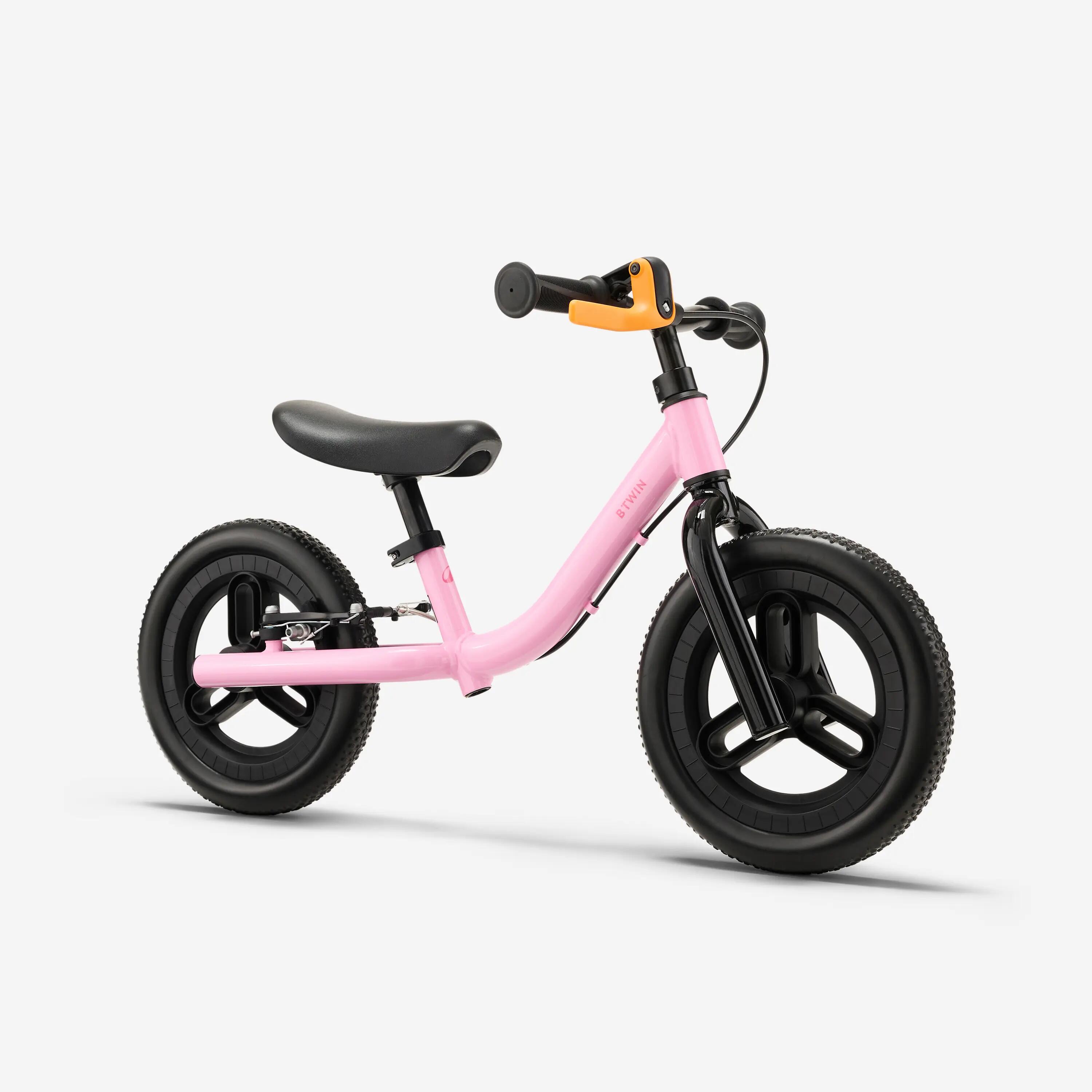 Bicicleta de aprendizagem criança 10 polegadas, LEARN 500 rosa 2/7