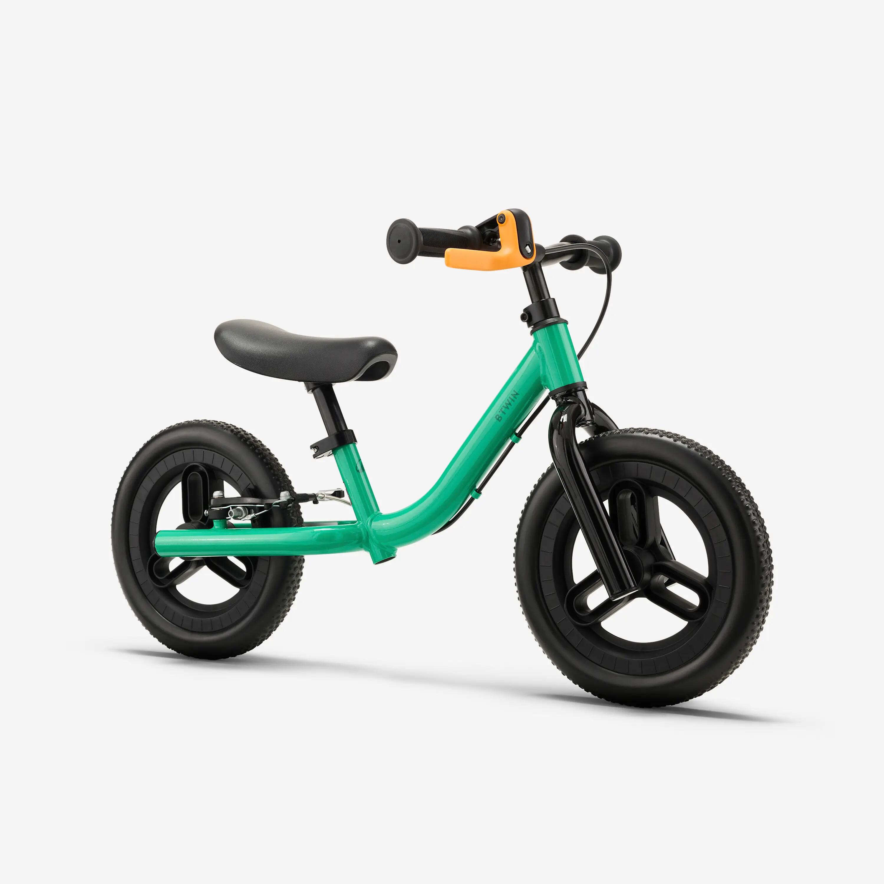 Bicicleta de aprendizagem criança 10 polegadas, LEARN 500 verde 2/7