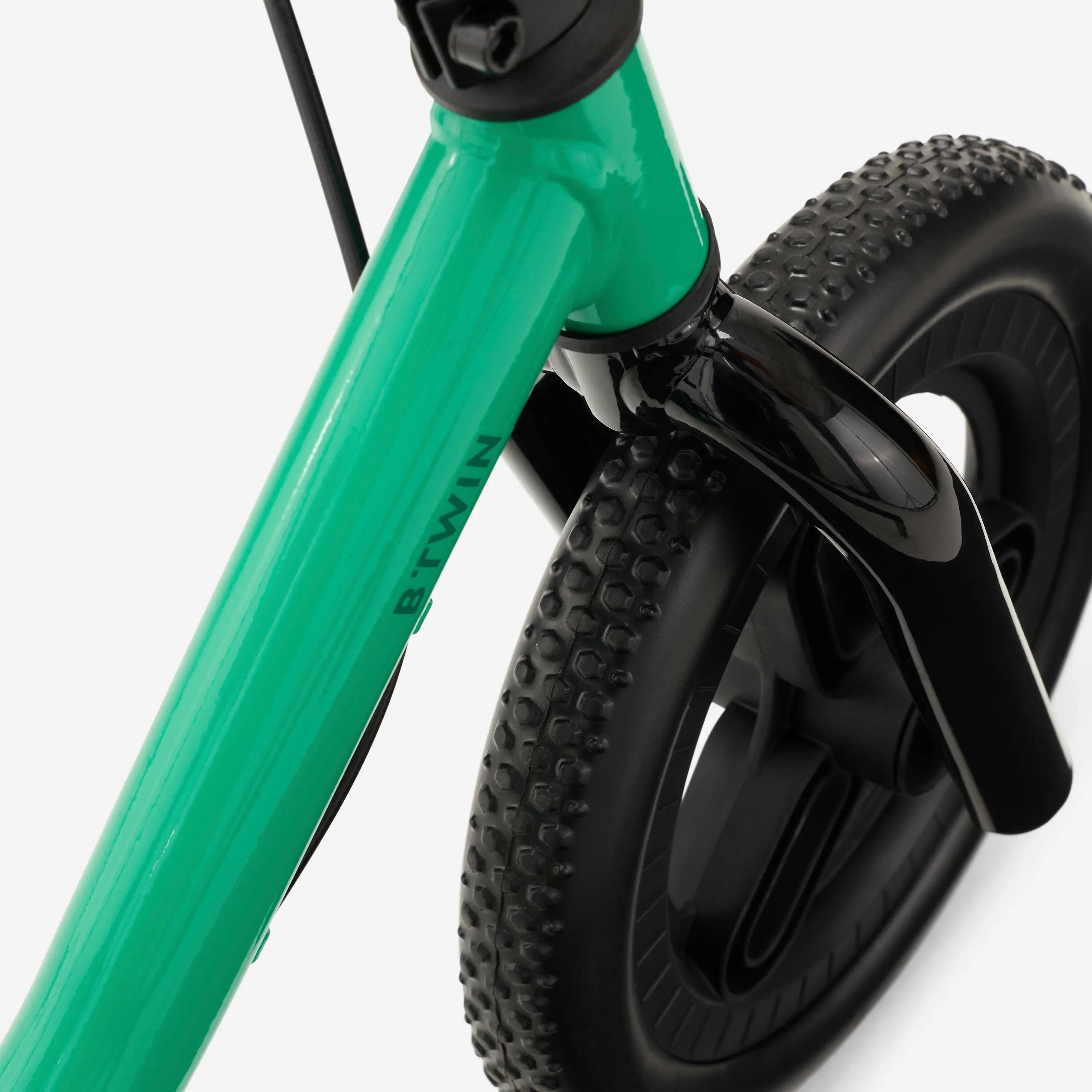 Bicicleta de aprendizagem criança 10 polegadas, LEARN 500 verde 7/7