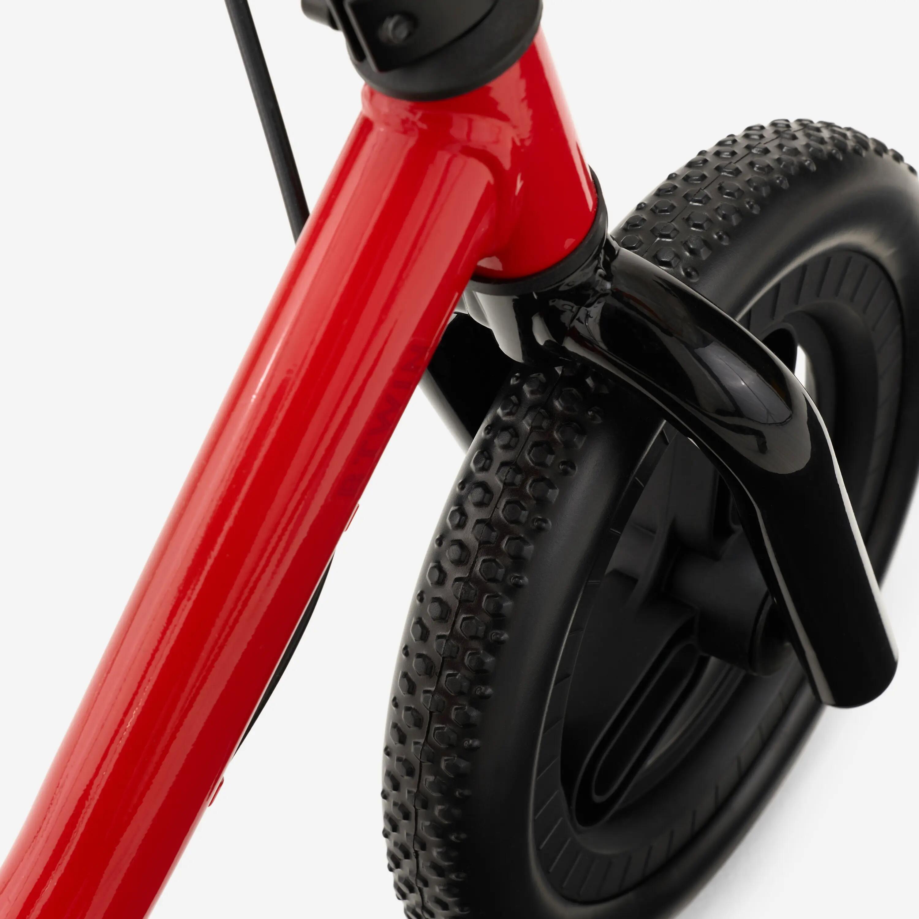 Bicicleta de aprendizagem criança 10 polegadas, LEARN 500 vermelho 6/6
