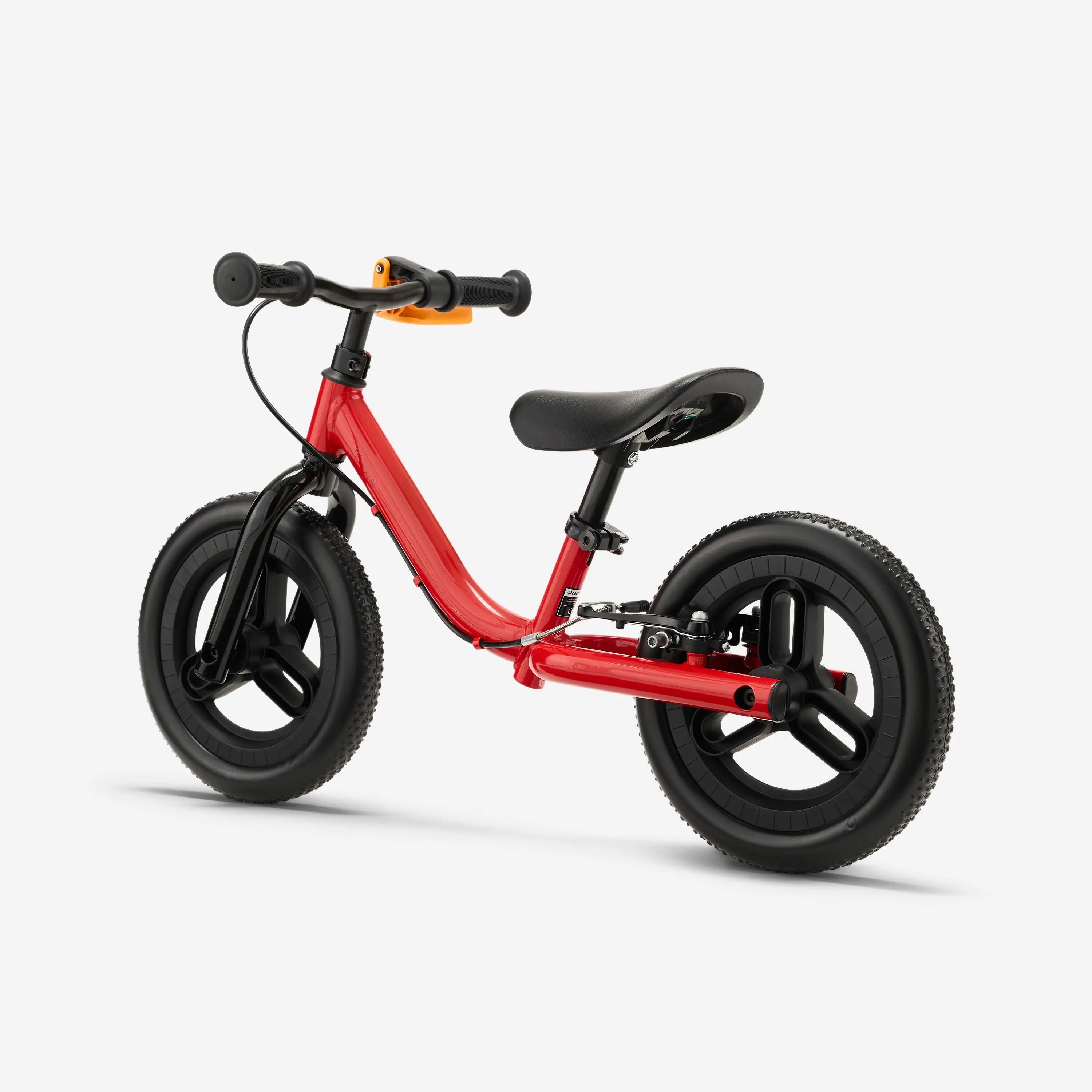 Bicicleta de aprendizagem criança 10 polegadas, LEARN 500 vermelho 2/6