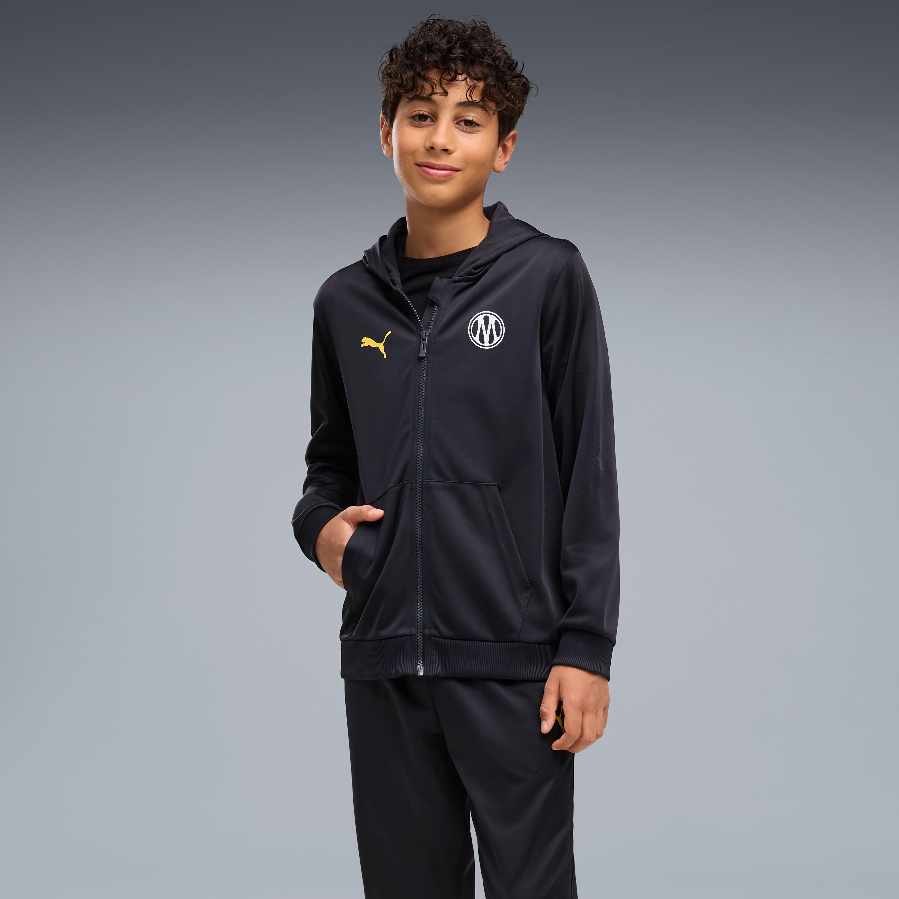 Ensemble de l'OM Olympique de Marseille Bleu Marine Junior saison 26/27 3/5
