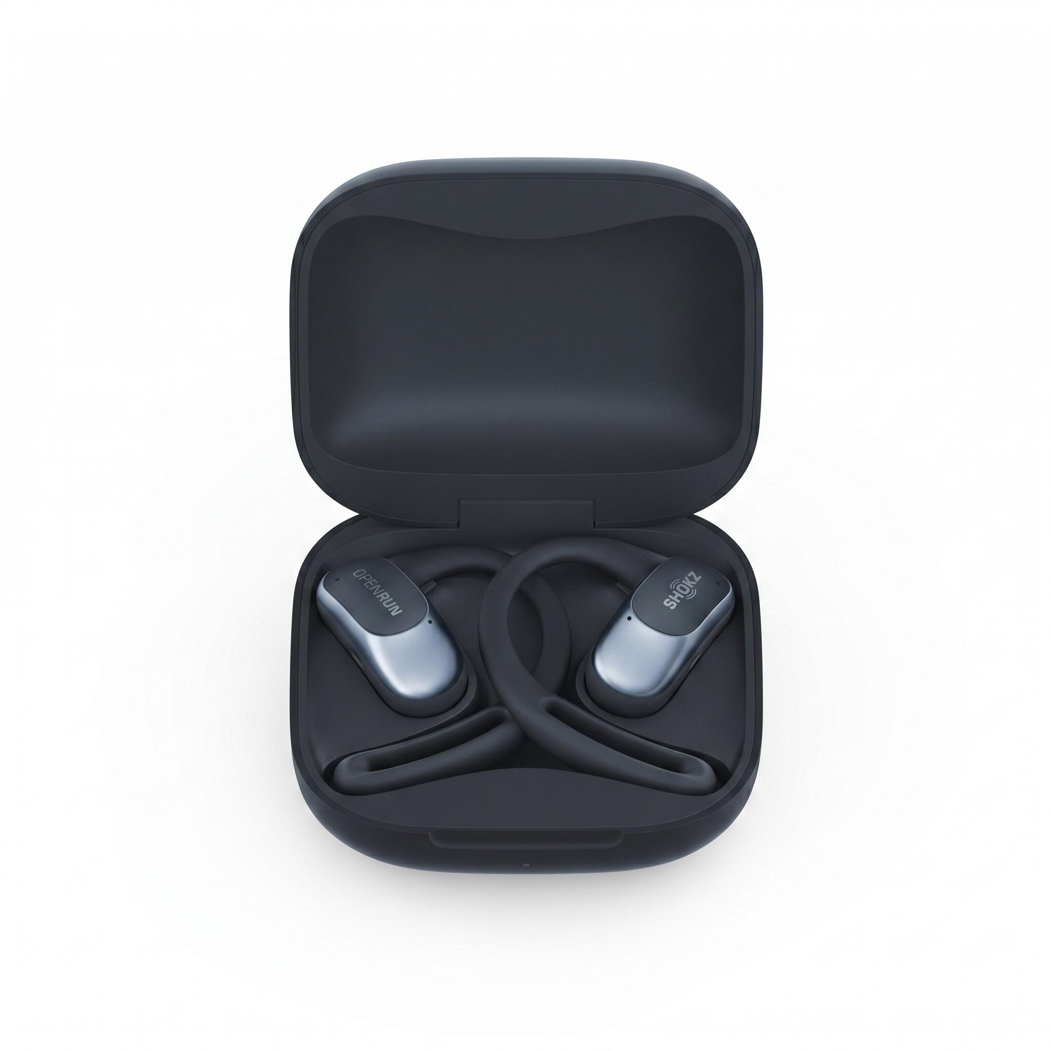 Wireless Headphones, Shokz OpenFit Air Black 3/5