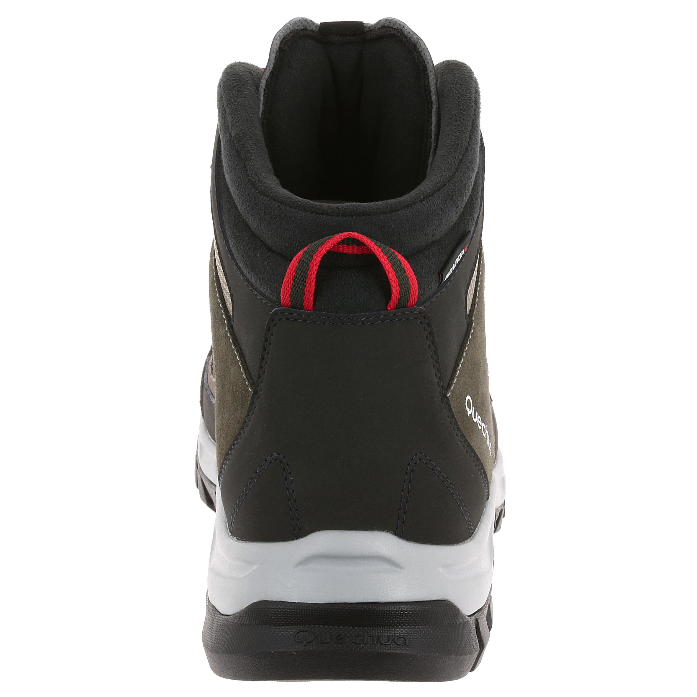 Waterdichte trekkingschoenen voor heren Quechua Forclaz 100 high bruin 9/14
