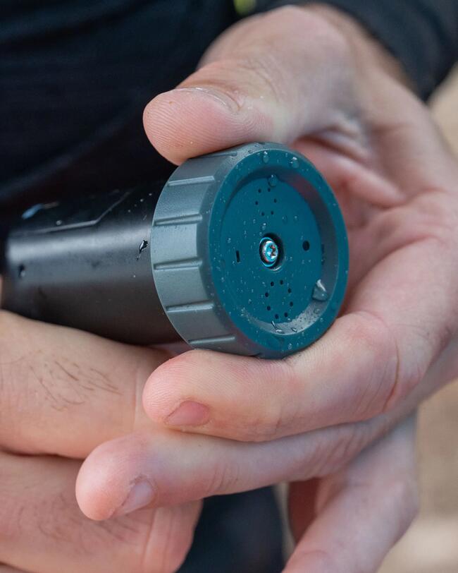 focus sur le pistolet du nettoyeur nomade decathlon