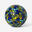 Minge de fotbal light learning ball albastru verde mărimea 5