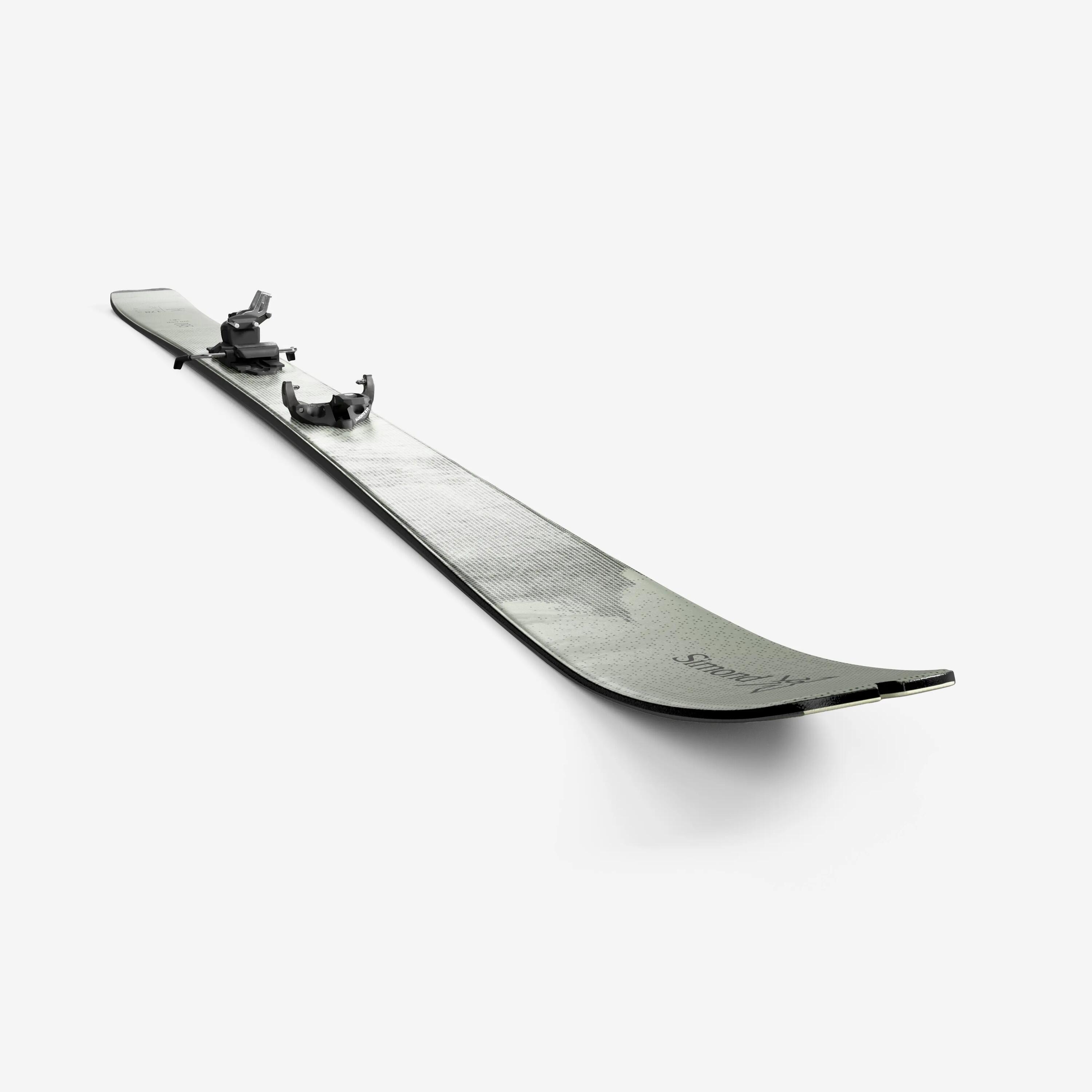 Ski de randonnée en carbone avec fixations et peaux, SIMOND WILDER 95 6/13