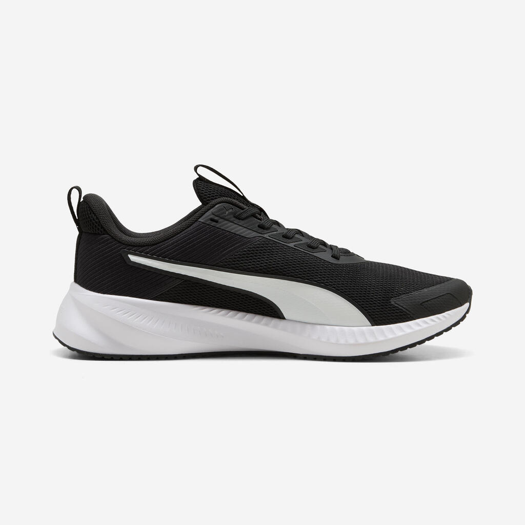 Puma Flyer Lite 4 trainers, men's, black and white