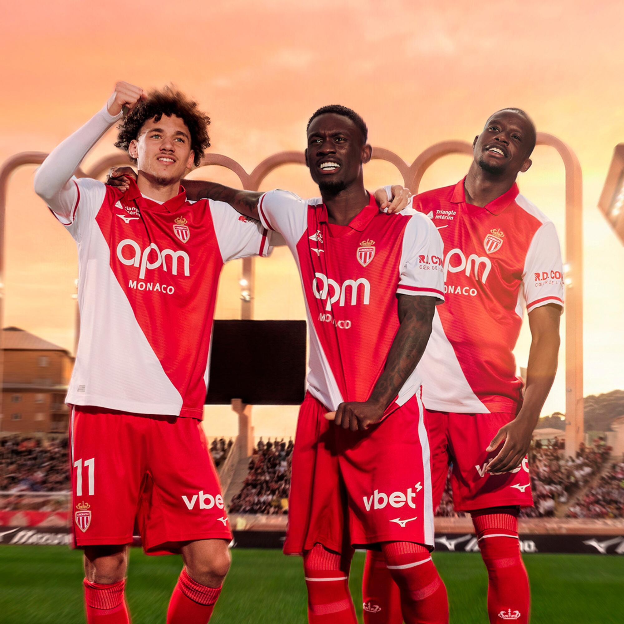 Maillot Domicile AS MONACO Adulte saison 2026/2027 5/6