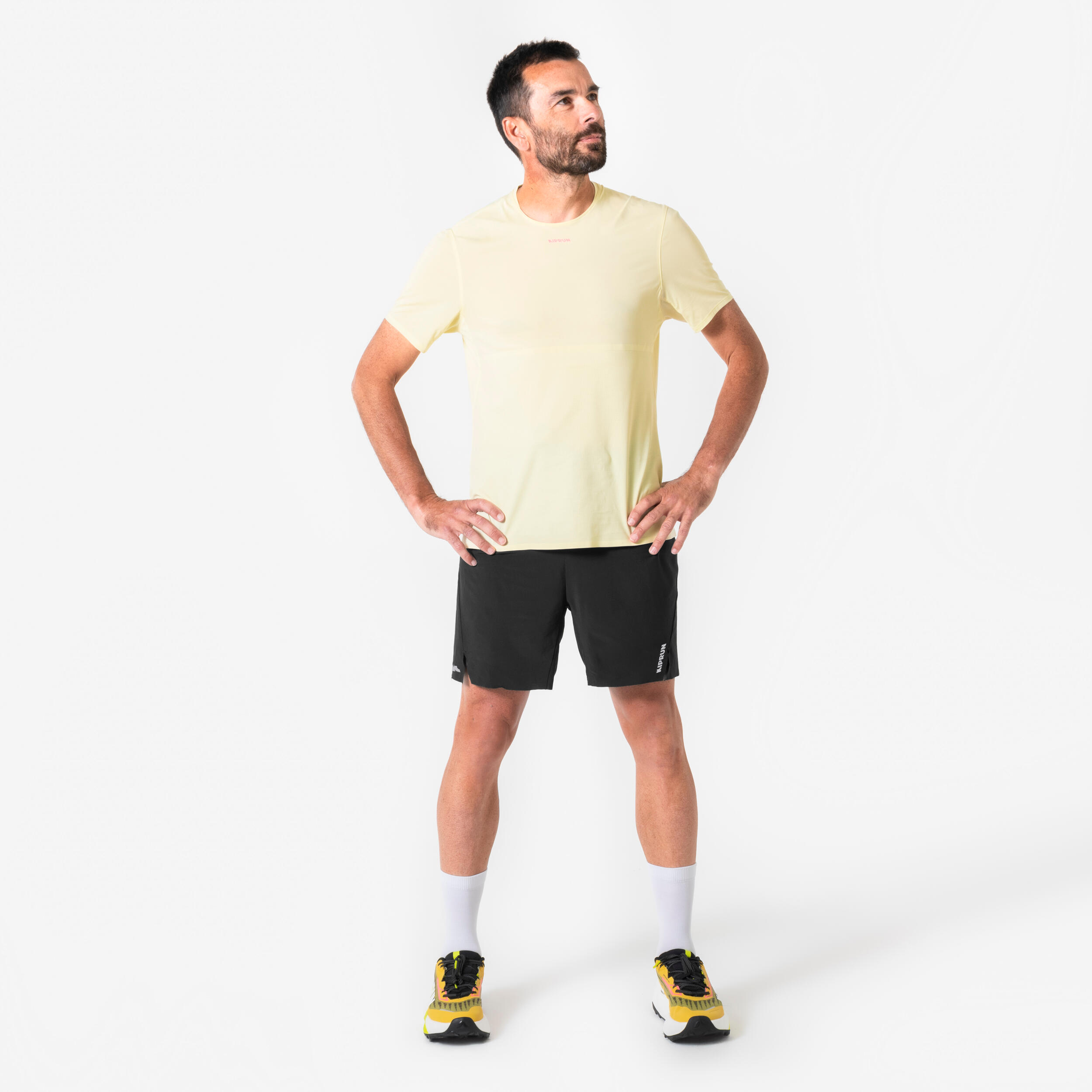 Kiprun Run 900 Ultra Men's trail and running shorts - black