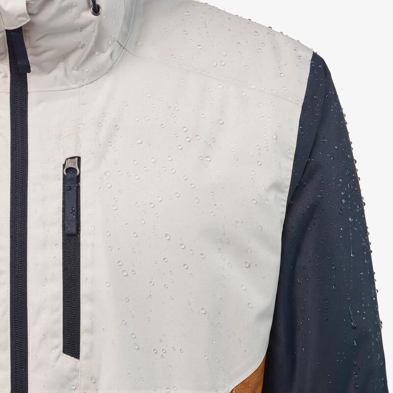 Erkek Outdoor Su Geçirmez Kar Montu/Kışlık Mont - Bej/Kahverengi - NH500 -10 °C