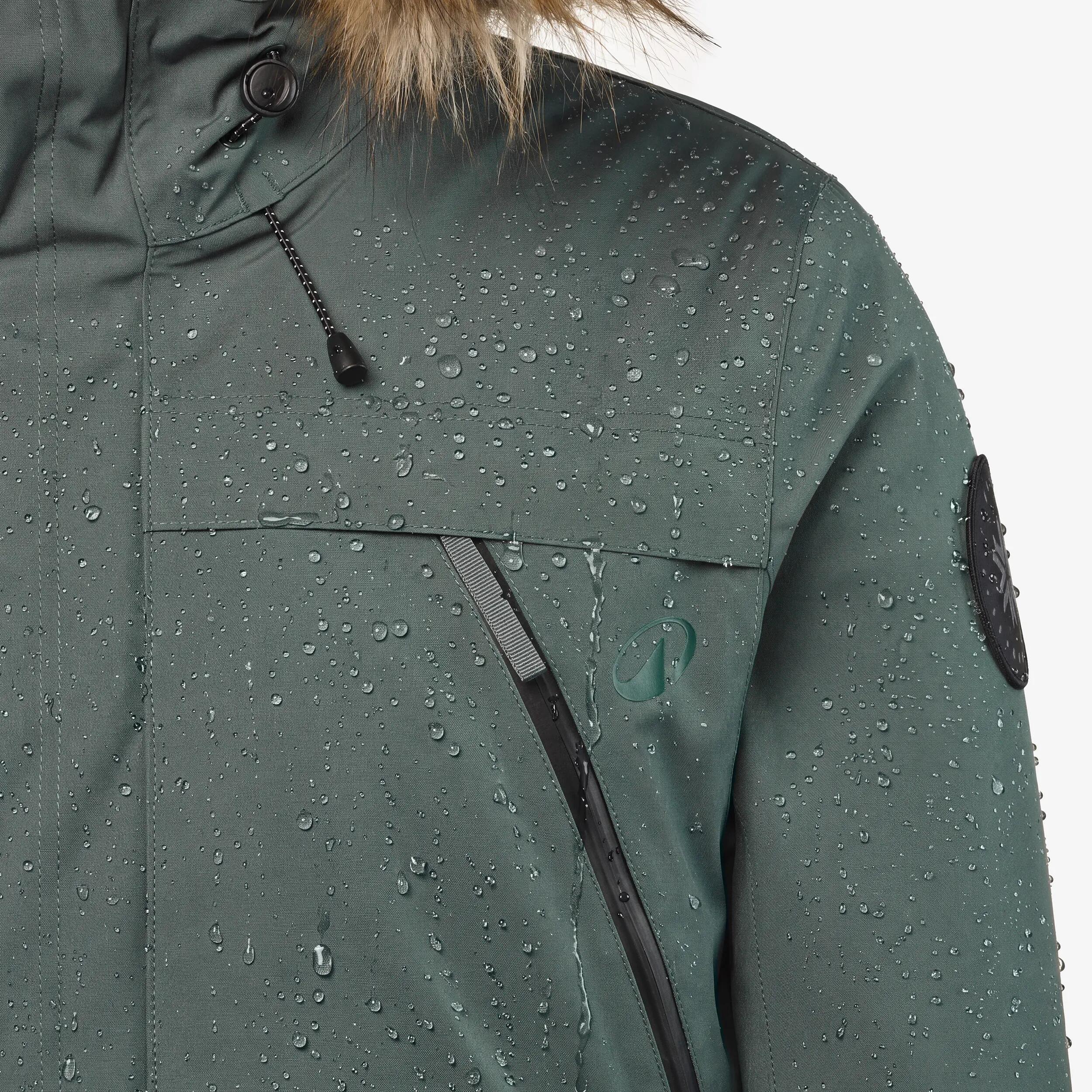 Parka hiver -20° de randonnée homme, NH900 vert 3/16