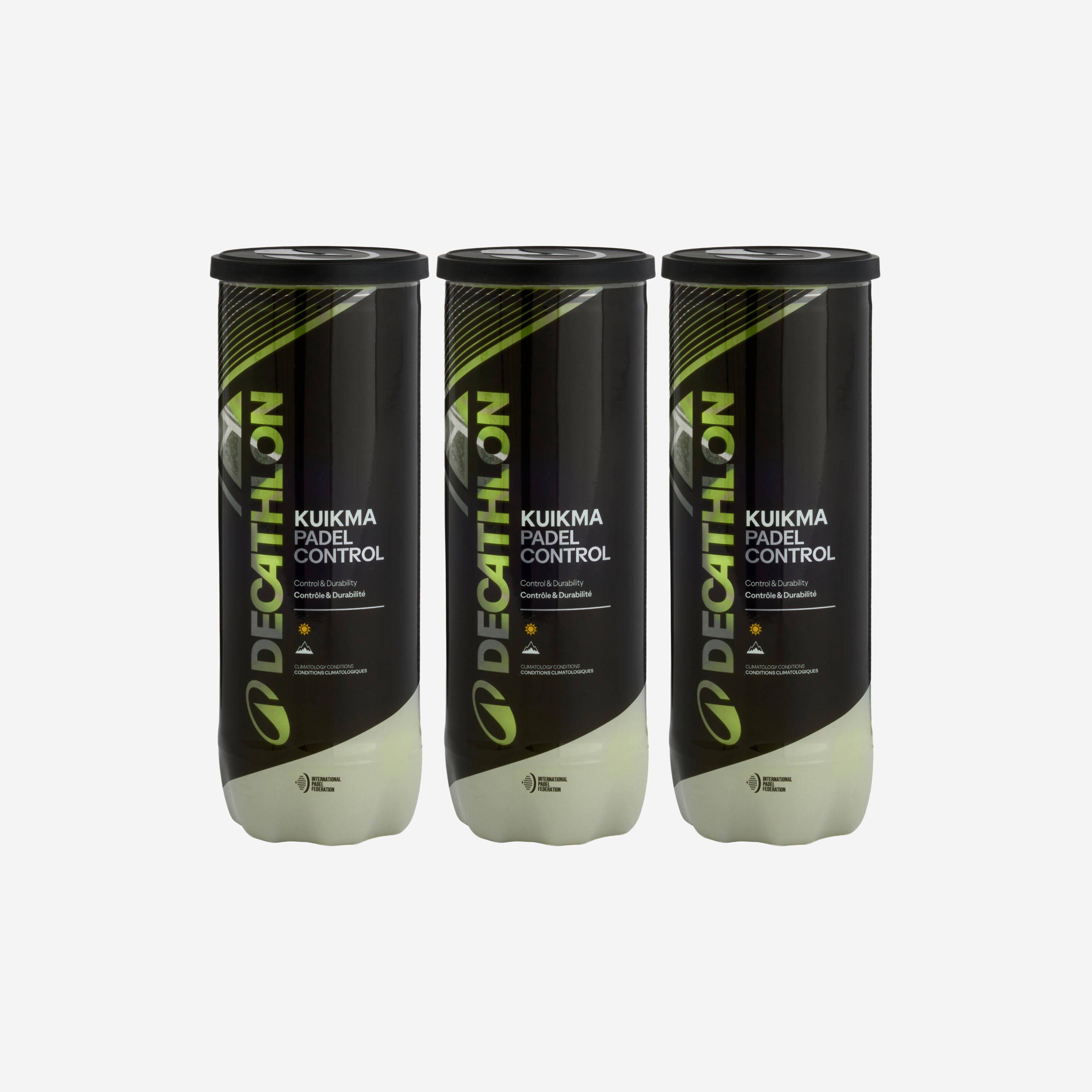 Pressurised Balls Tri-Pack - Control -  2