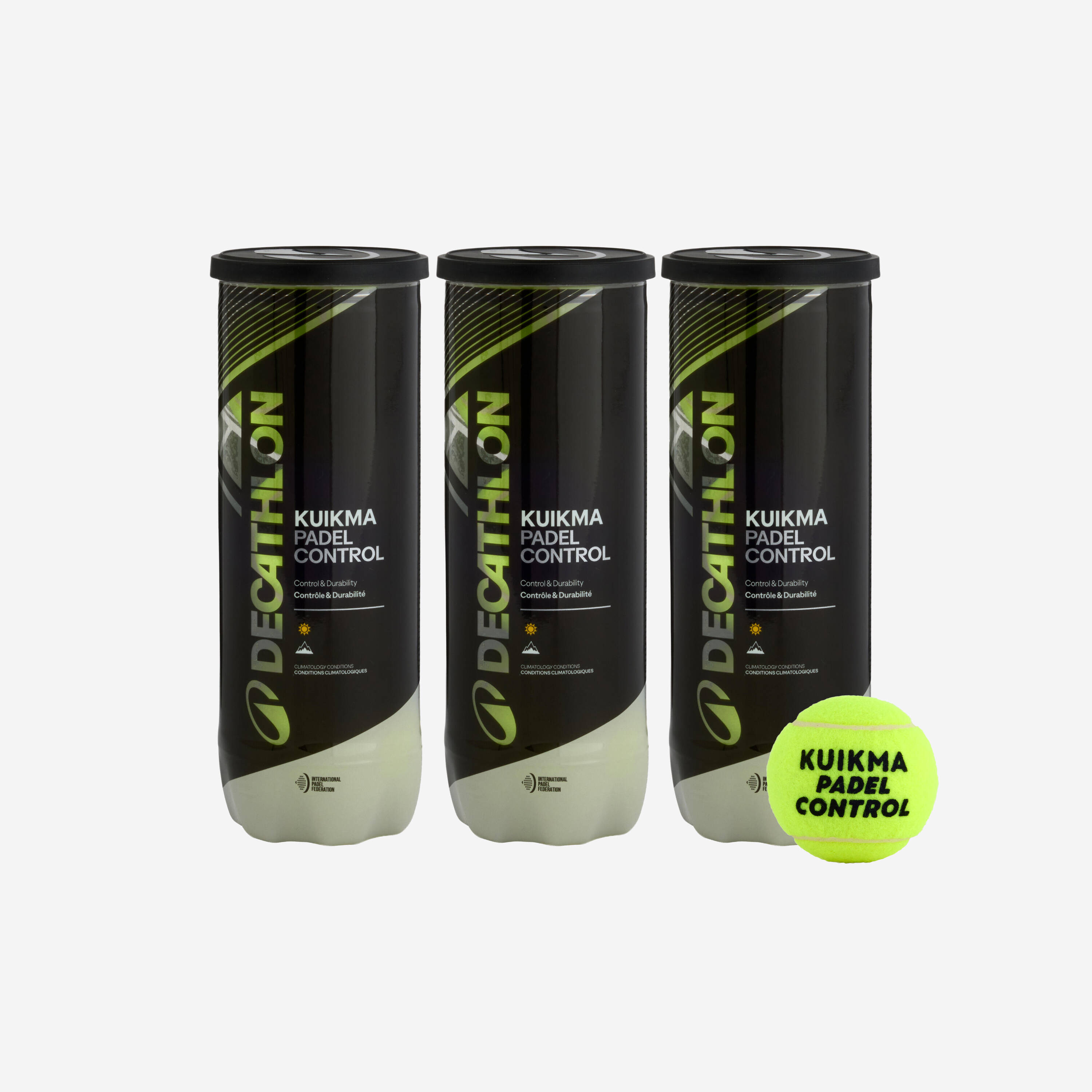 Pressurised Balls Tri-Pack - Control -  1