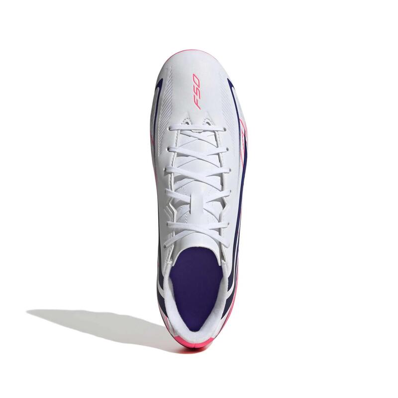 Futbol Ayakkabısı - Beyaz - Adidas F50 Hyperfast Club FG/MG