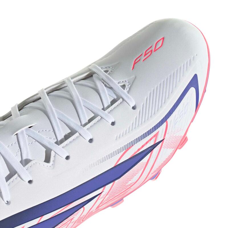 Futbol Ayakkabısı - Beyaz - Adidas F50 Hyperfast Club FG/MG