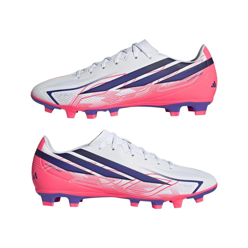 Futbol Ayakkabısı - Beyaz - Adidas F50 Hyperfast Club FG/MG