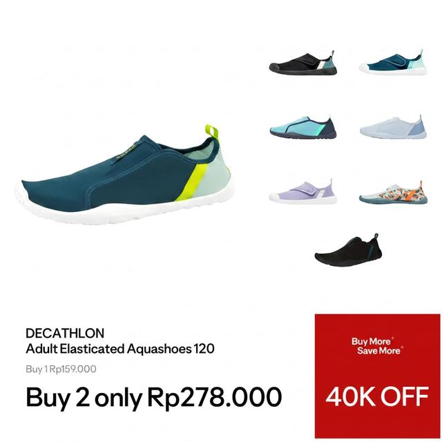 Încălțăminte acvatică elastică Aquashoes 120 Lagune Adulți