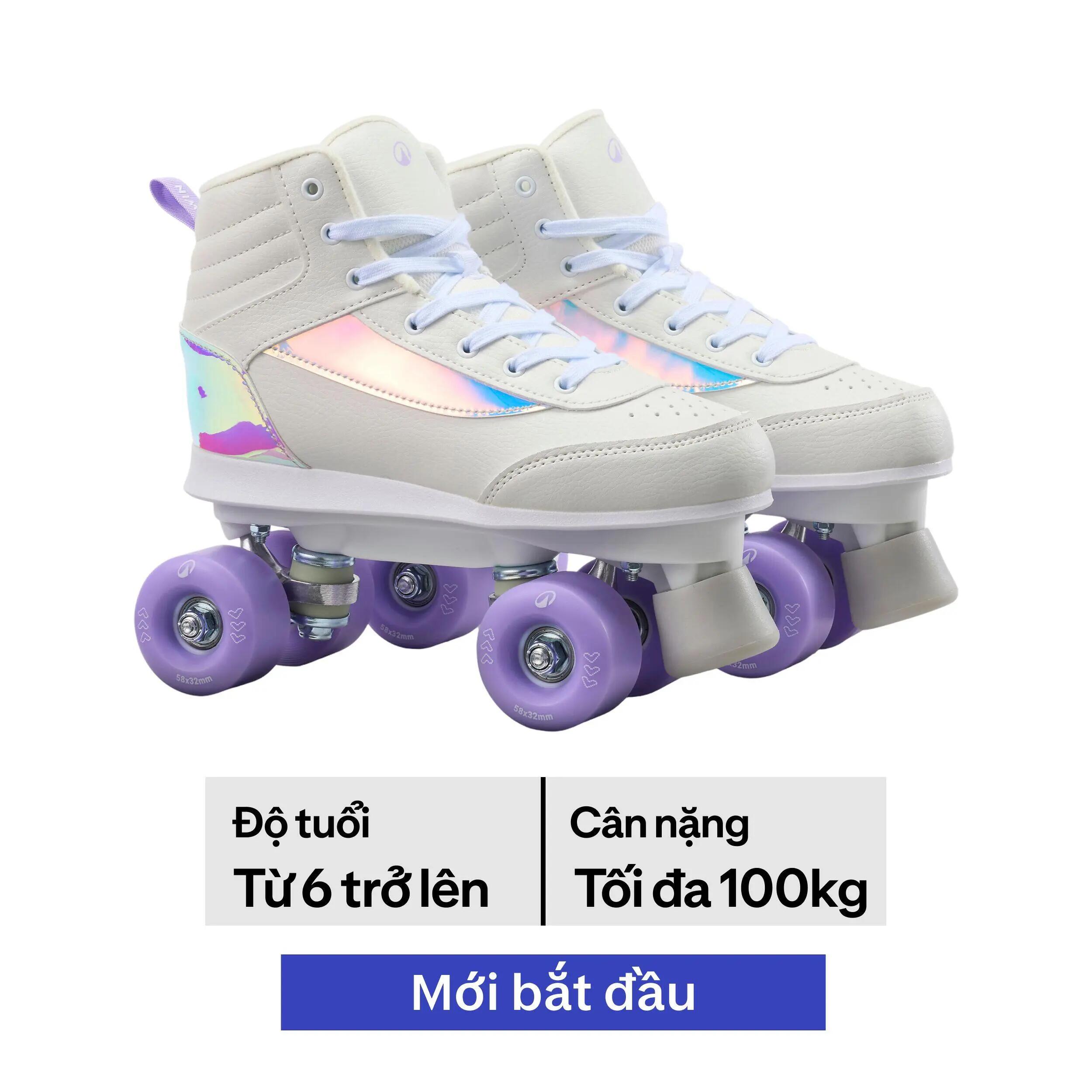 Rollschuhe - Quad 100 lila 9/9