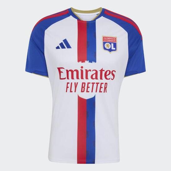 Maillot Olympique Lyonnais Domicile Enfant Blanc saison 2026/2027