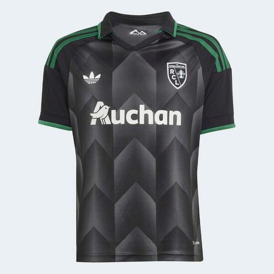 Maillot de football RC Lens Enfant noir adidas saison 26/27