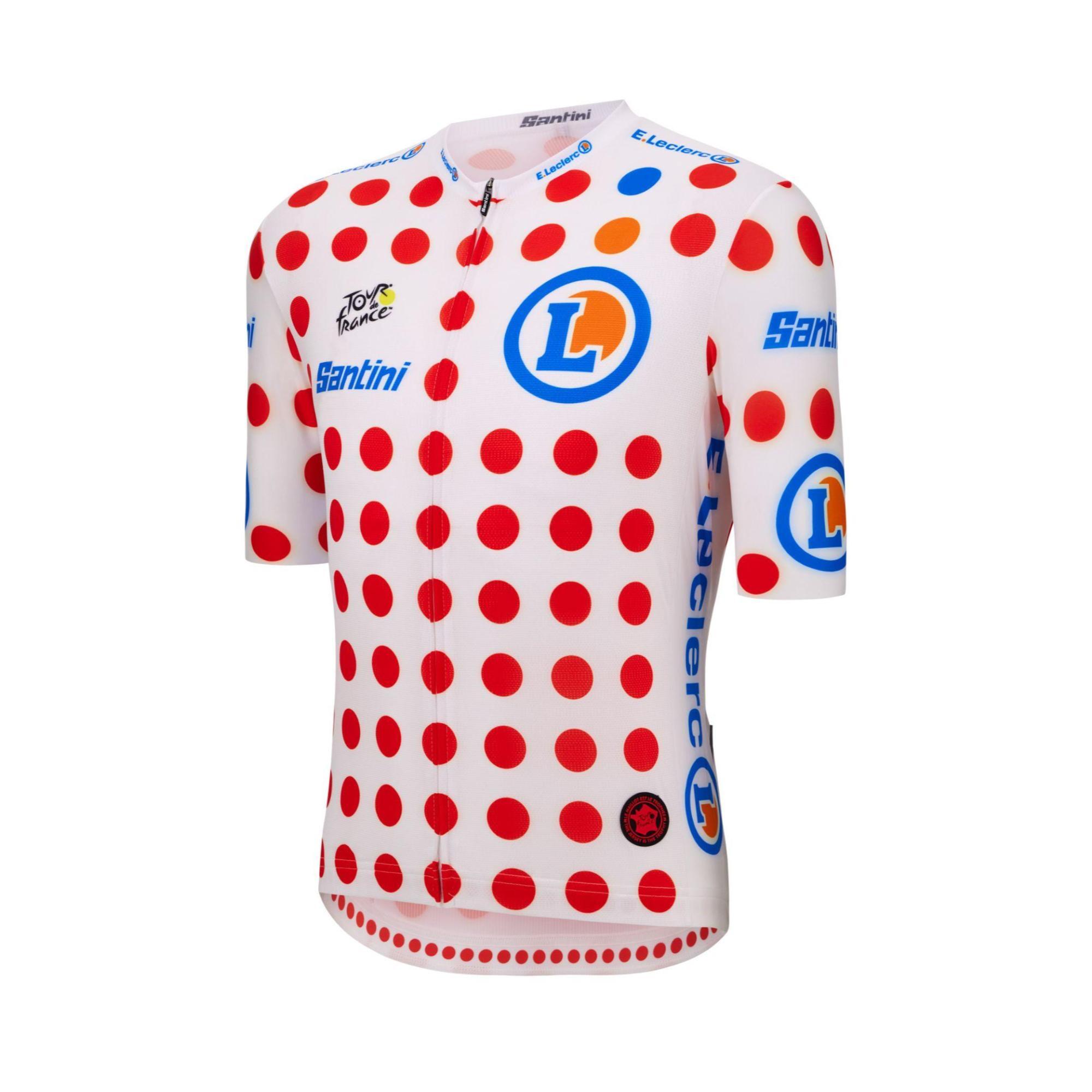 Mallot Ciclisme Màniga Curta Santini Tour de França Mallot Punts Líder Muntanya 3/3