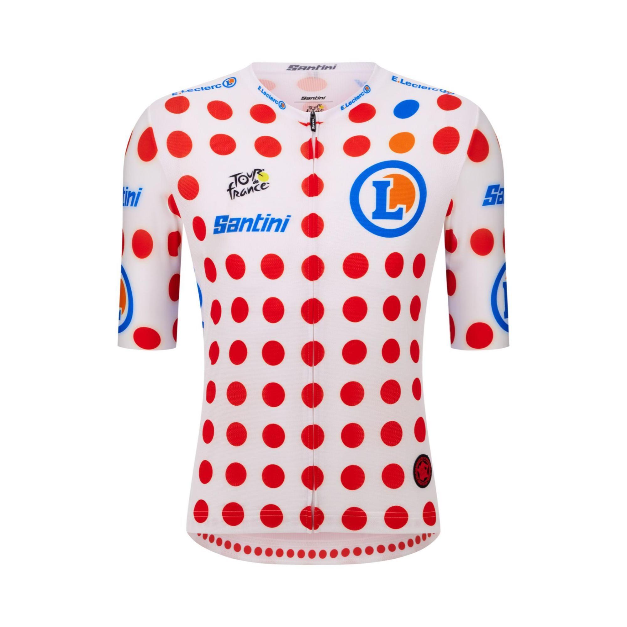 Mallot Ciclisme Màniga Curta Santini Tour de França Mallot Punts Líder Muntanya 2/3