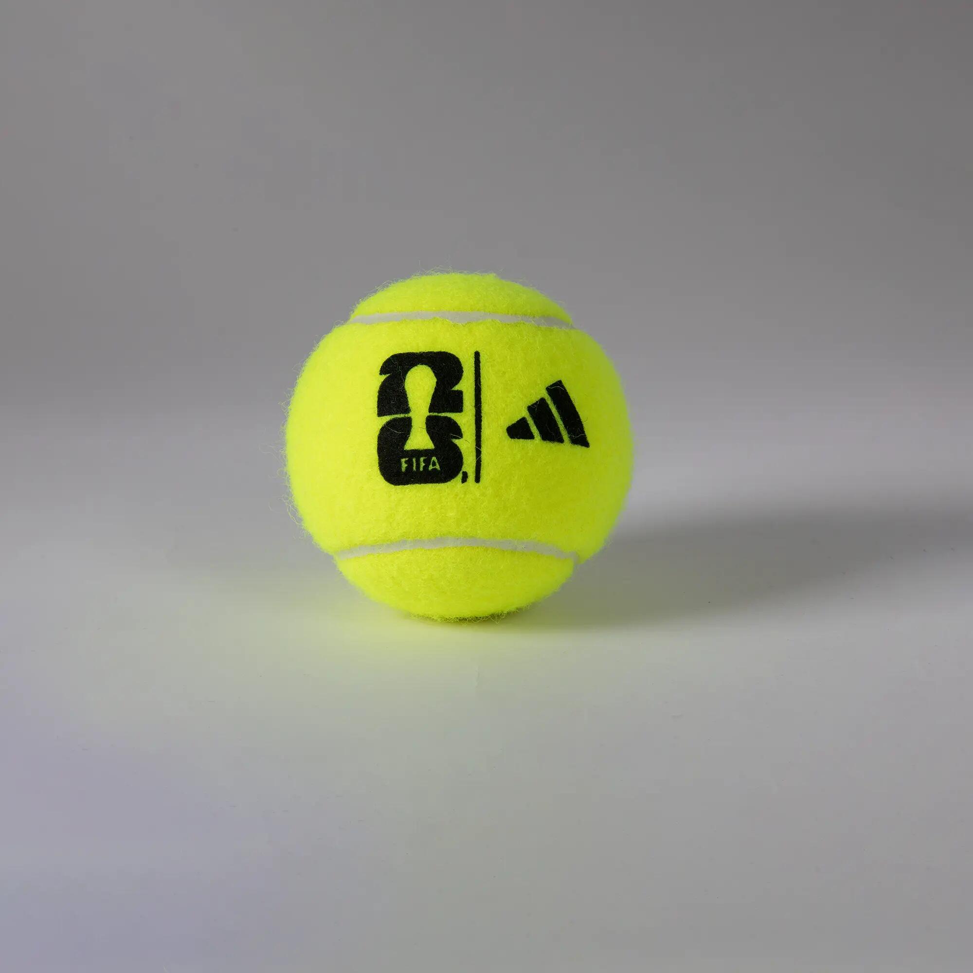 Bote de 3 pelotas de pádel presurizadas Speed RX World Cup Edition 2026 4/4