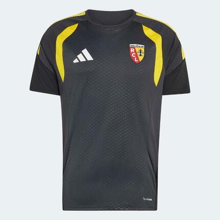 Maillot d'entraînement RC Lens Adidas Carbon / Jaune Adulte saison 2026/2027