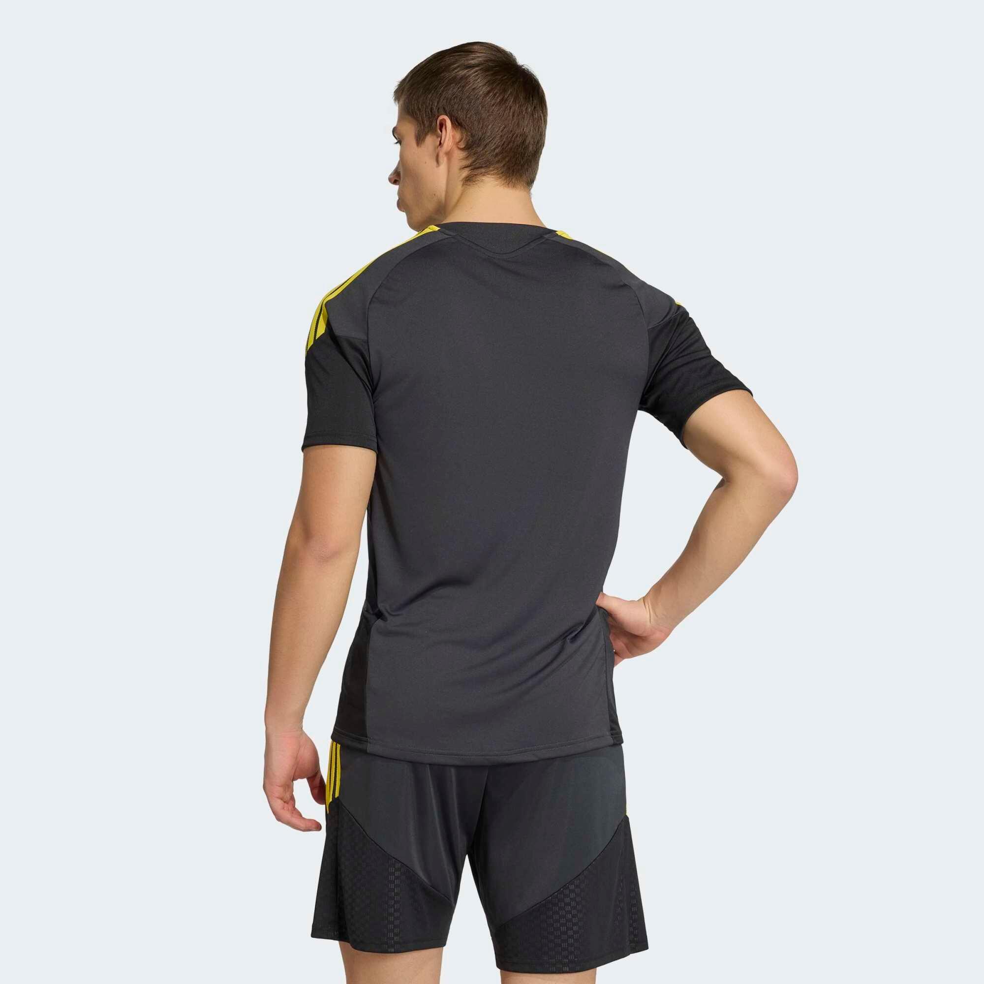 Maillot d'entraînement RC Lens Adidas Carbon / Jaune Adulte saison 2026/2027 6/8