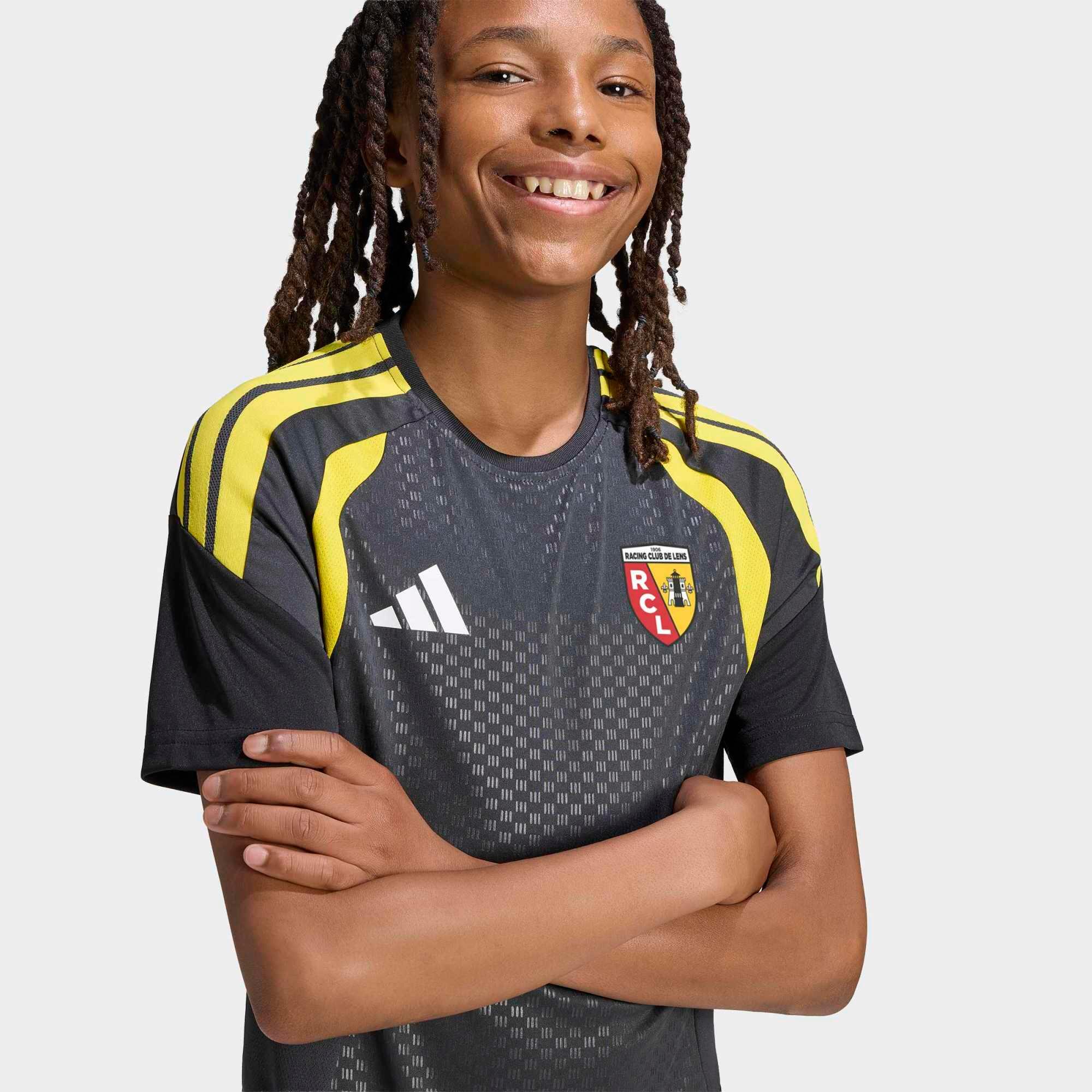 Maillot d'entrainement junior RC LENS Adidas saison 2026/2027 2/6