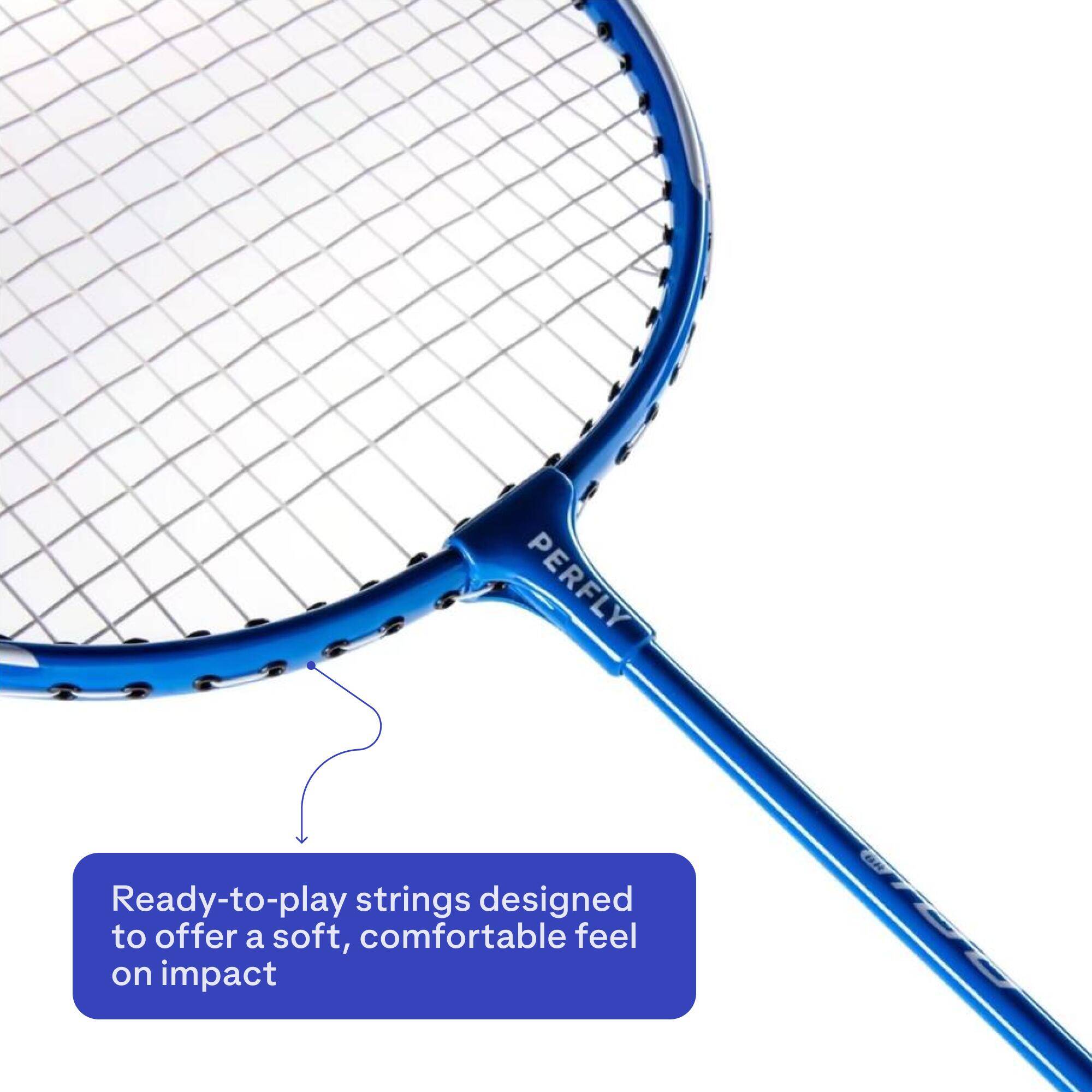Adult Badminton Racket BR 100 Blue -  4