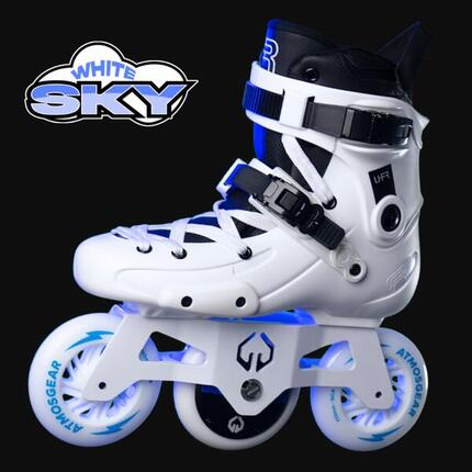 Platines Rollers Électriques Hybrides White AtmosGear pour adulte