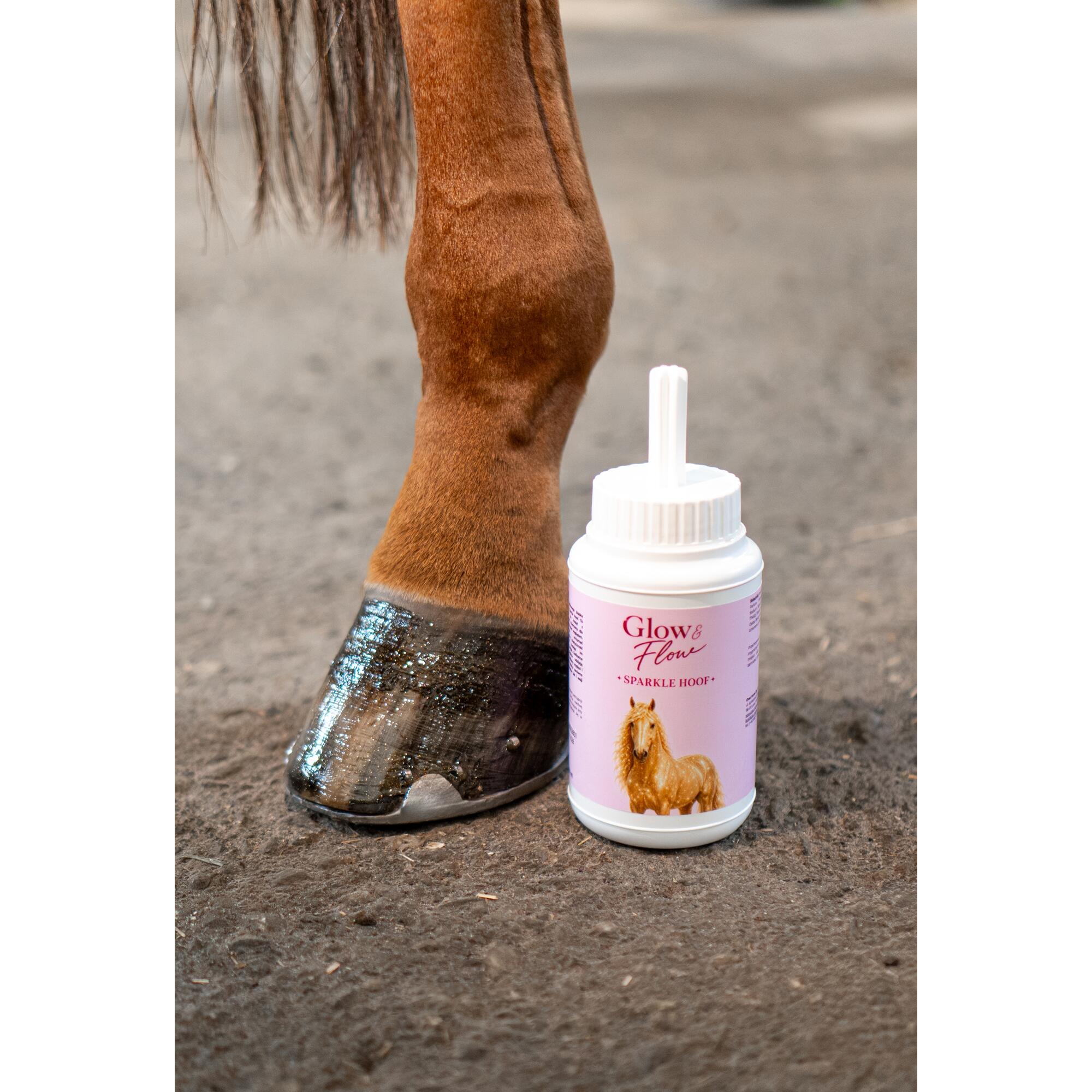 Glow&Flow Sparkle Hoof Olej do kopyt 500ml 2/2