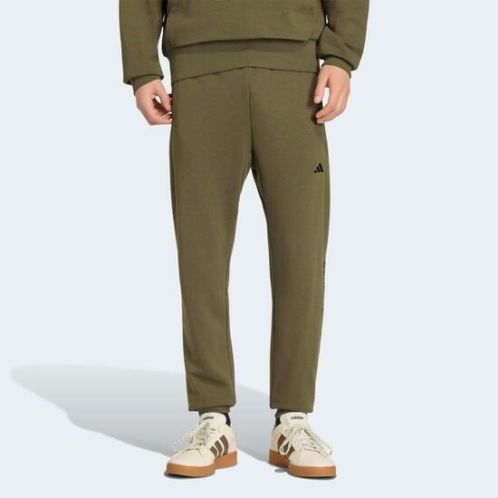 Pantalon de jogging fitness homme, kaki